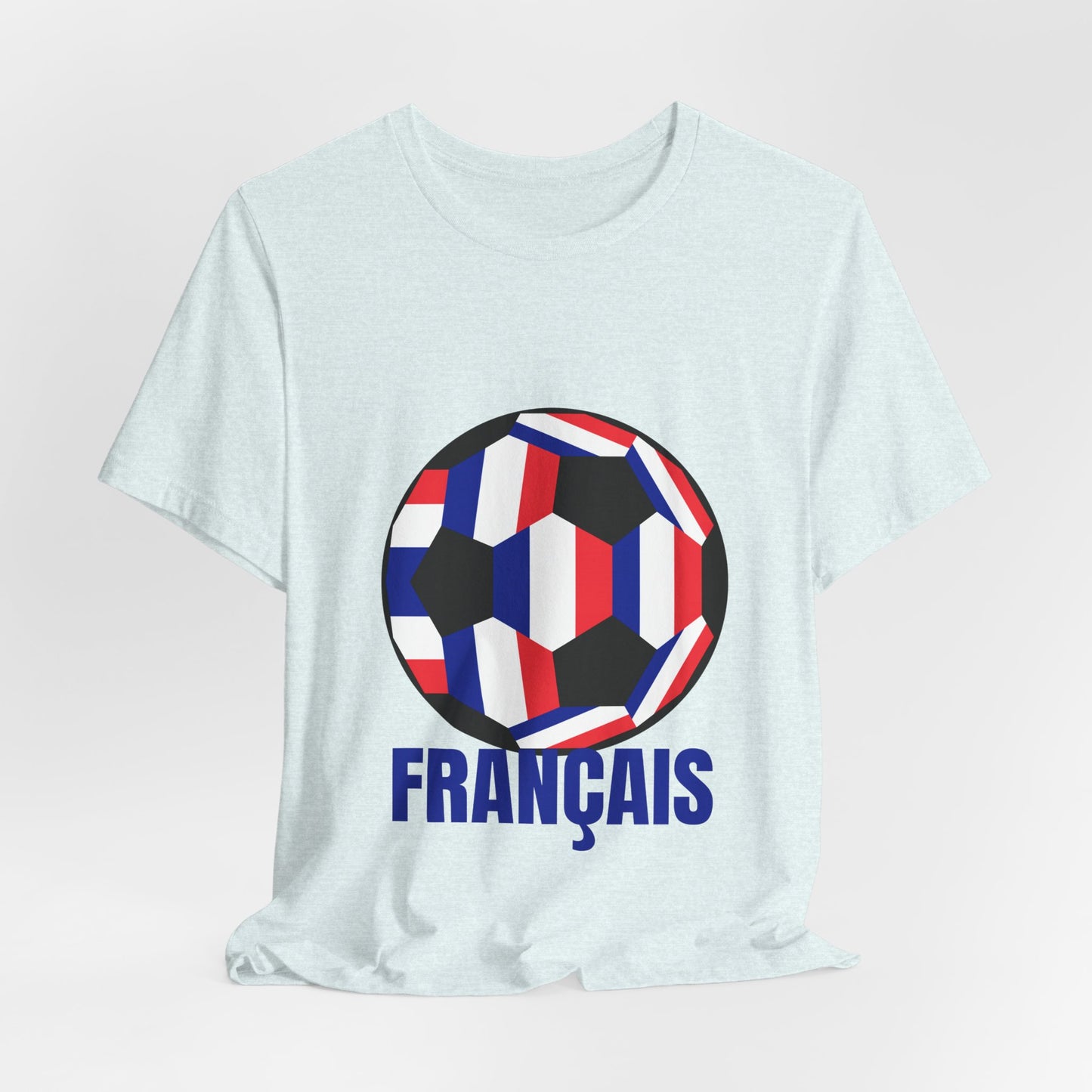 Francais Fan Specialty Soccer Ball Design T Shirt