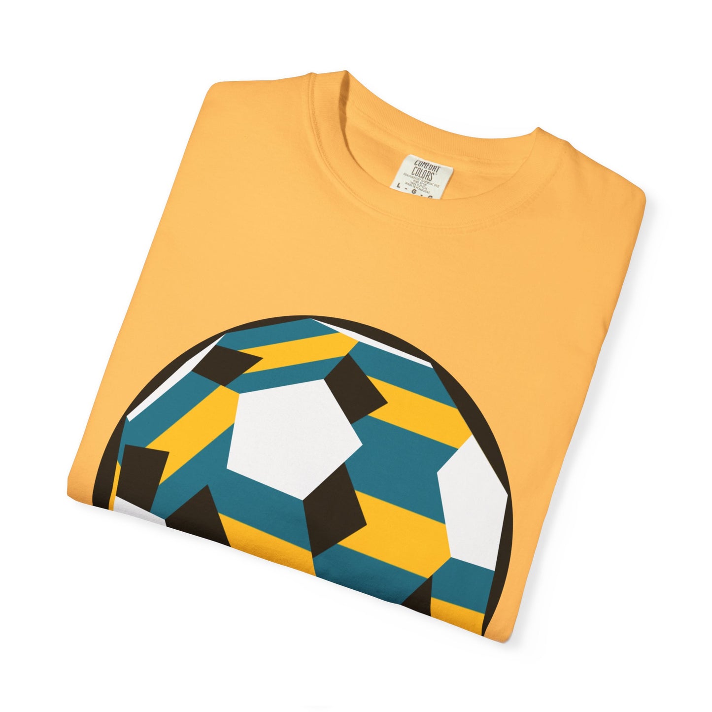 Bahamas Fan Specialty Soccer Ball Design T Shirt