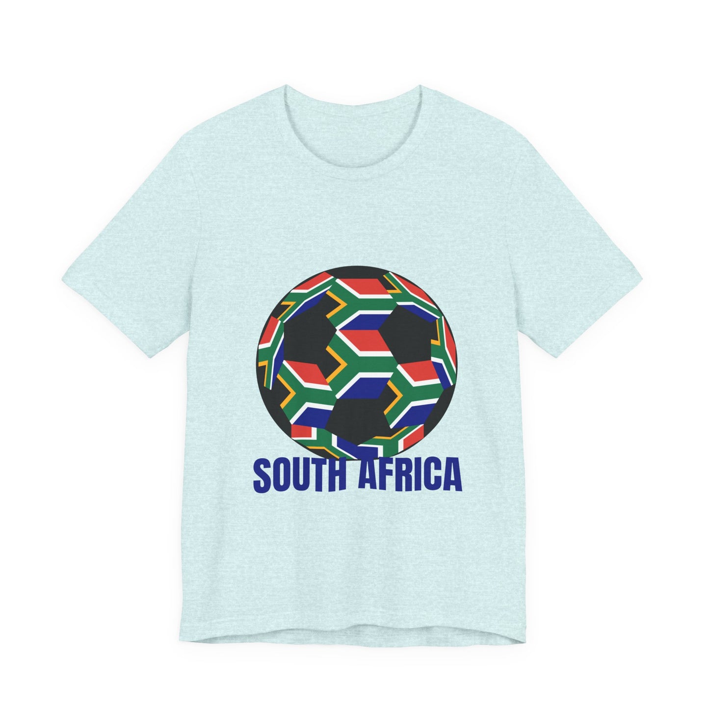 South Africa Fan Specialty Soccer Ball Design T Shirt