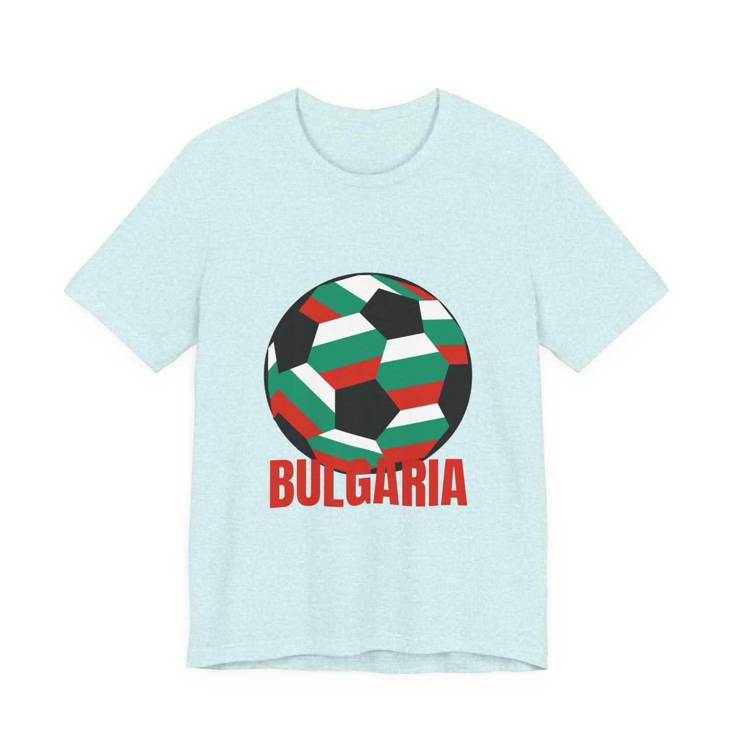 Bulgaria Fan Specialty Soccer Ball Design T Shirt