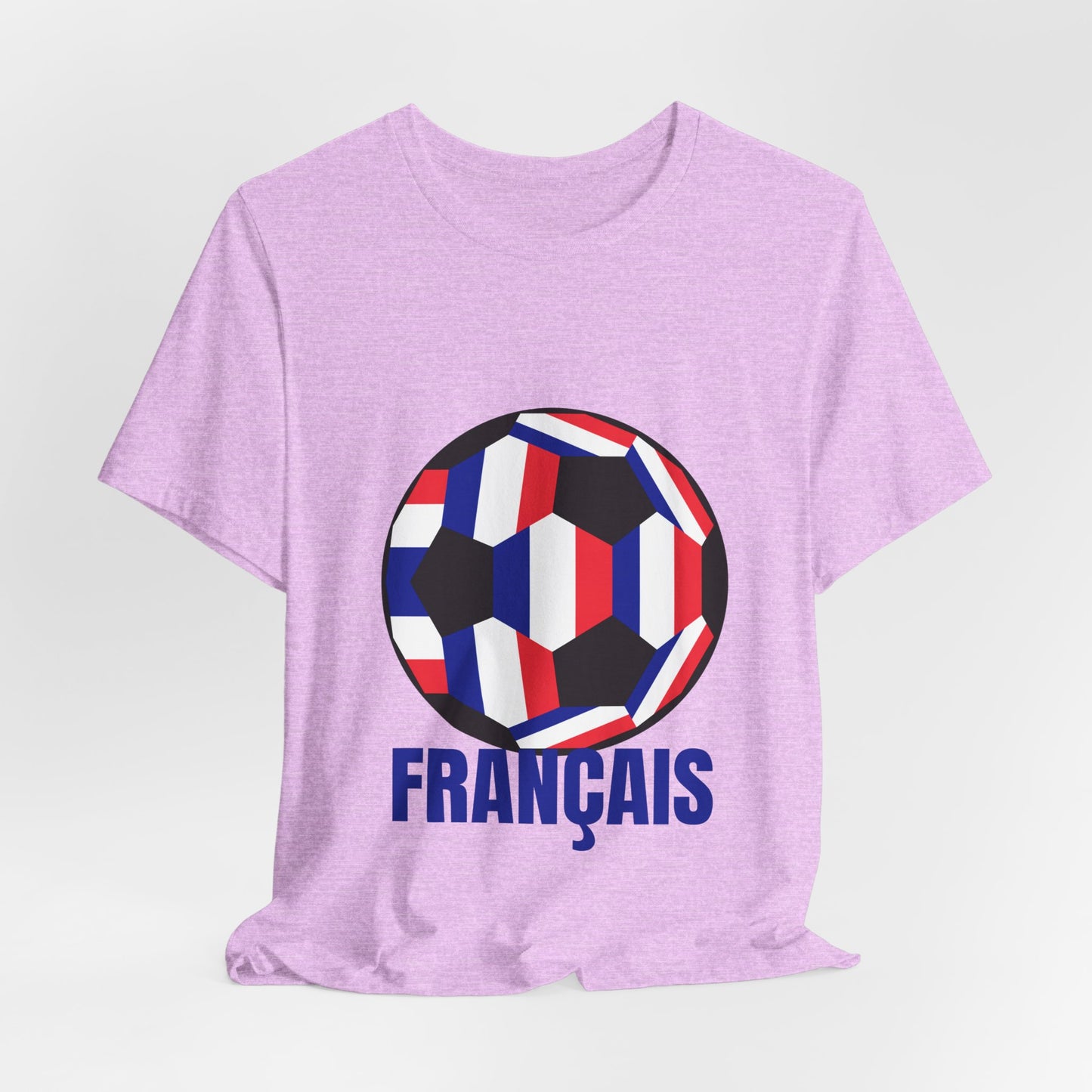 Francais Fan Specialty Soccer Ball Design T Shirt