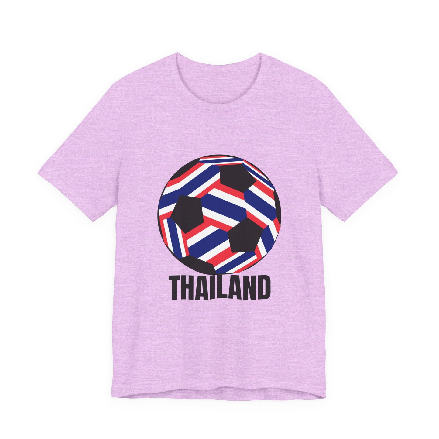 Thailand Fan Specialty Soccer Ball Design T Shirt