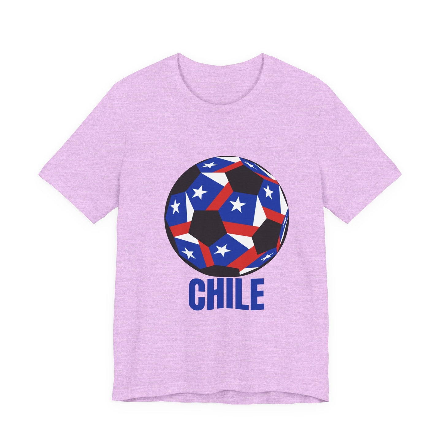 Chile Fan Specialty Soccer Ball Design T Shirt