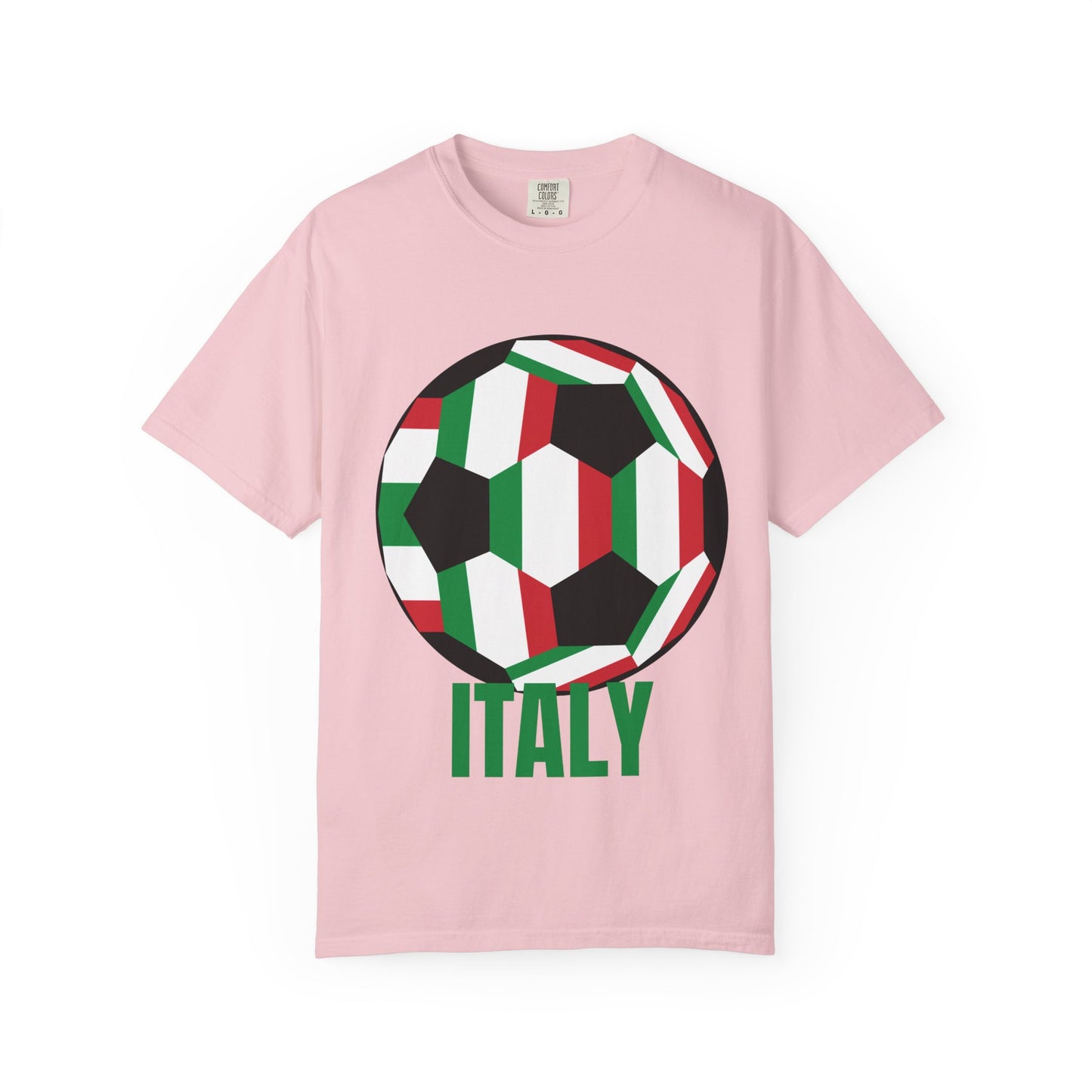 Italy Soccer Tee — Italian Flag Football Shirt
