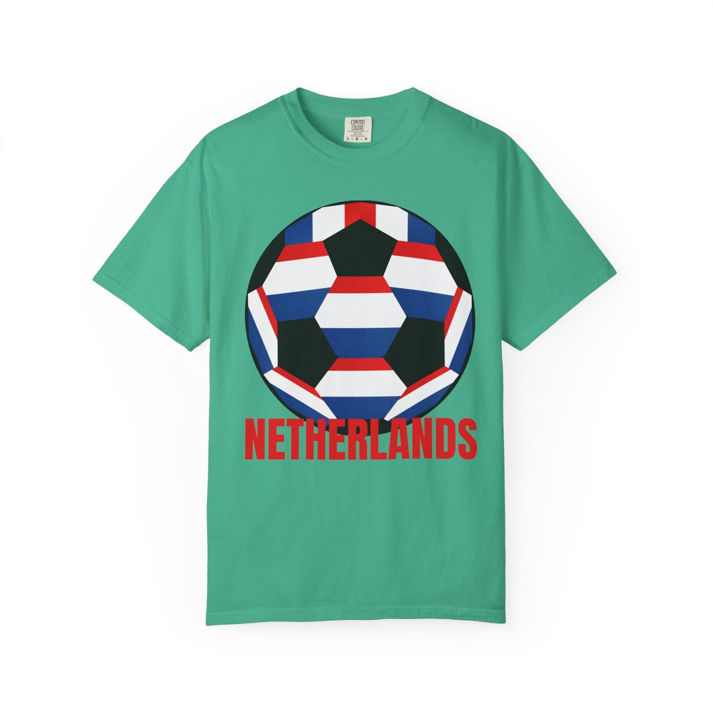 Netherlands Fan Specialty Soccer Ball Design T Shirt