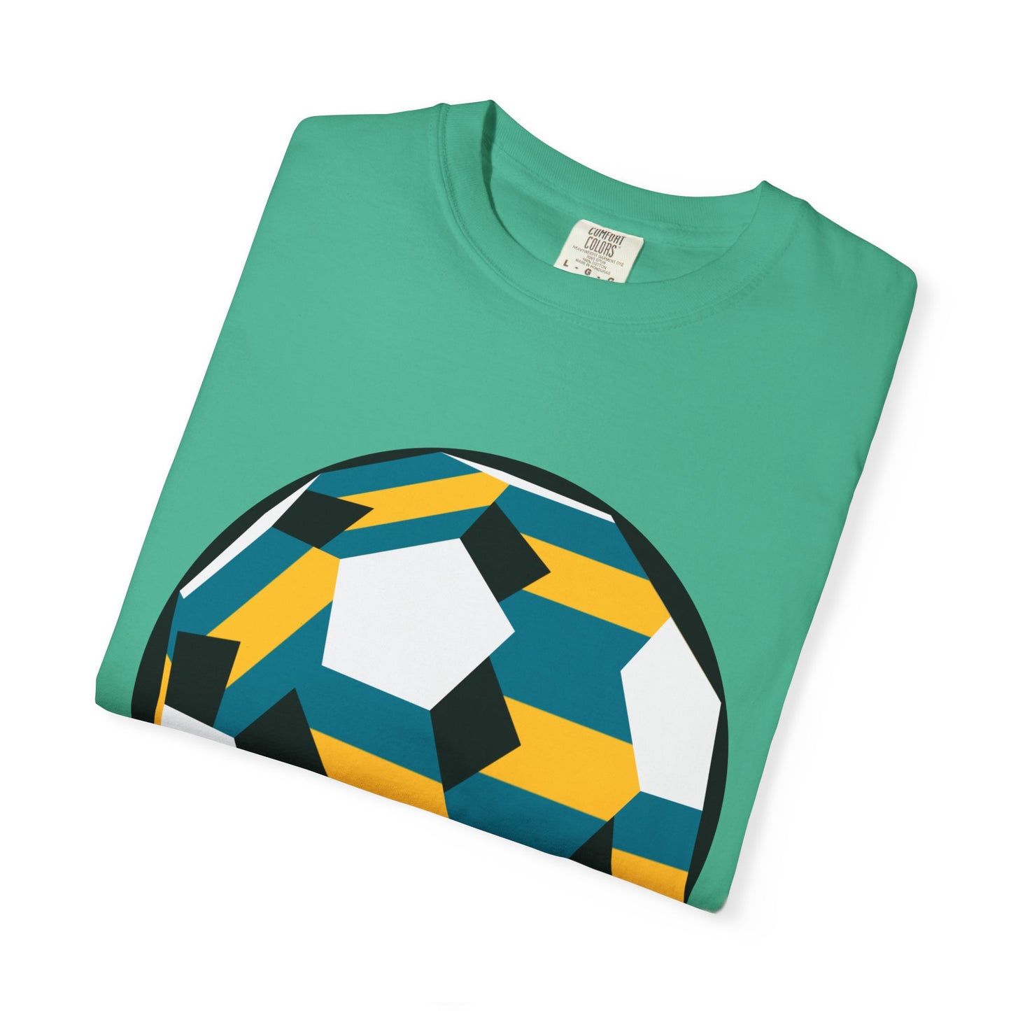 Bahamas Fan Specialty Soccer Ball Design T Shirt