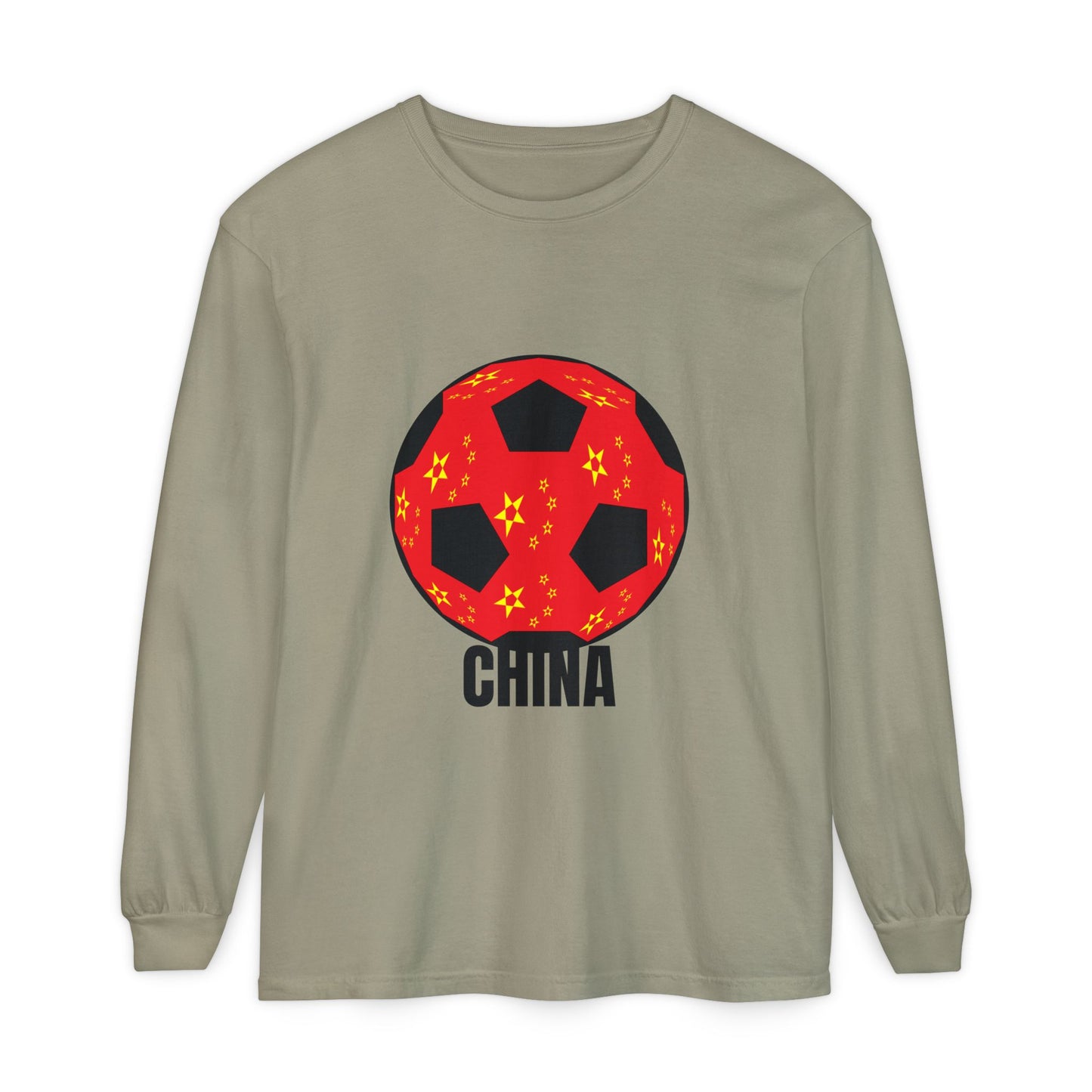 China Fan Specialty Soccer Ball Design T Shirt