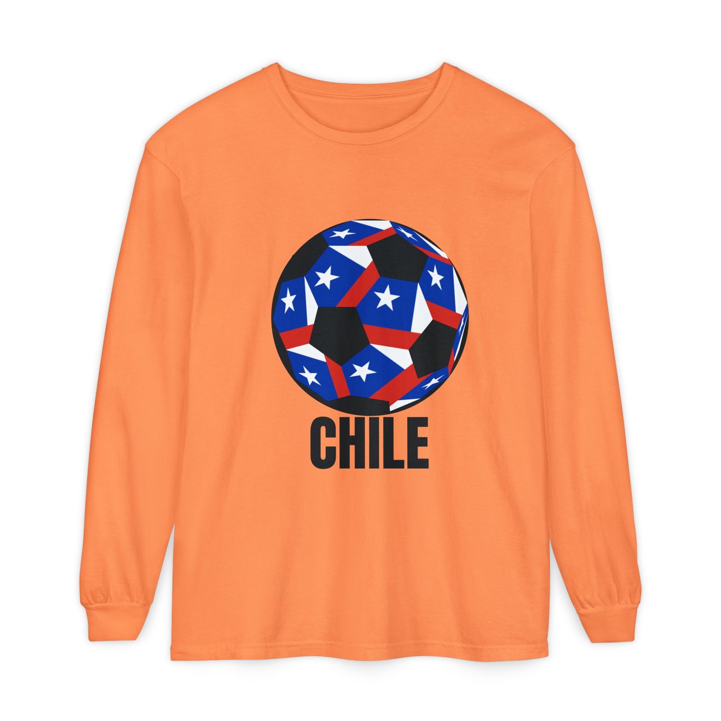 Chile Fan Specialty Soccer Ball Design Long Sleeve