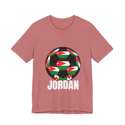 Jordan Fan Specialty Soccer Ball Design T Shirt