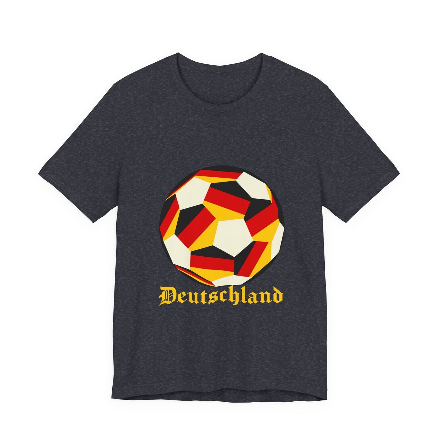 Deutschland Fan Specialty Soccer Ball Design T Shirt