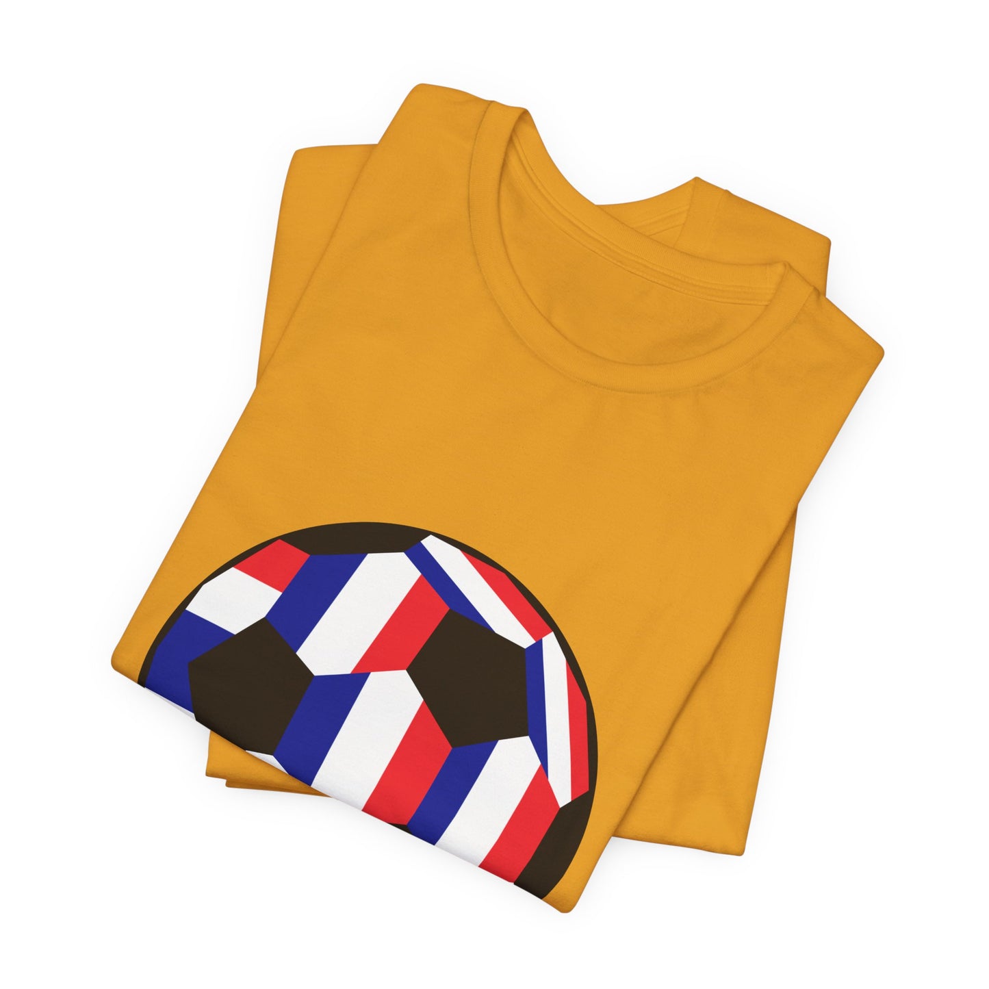 Francais Fan Specialty Soccer Ball Design T Shirt