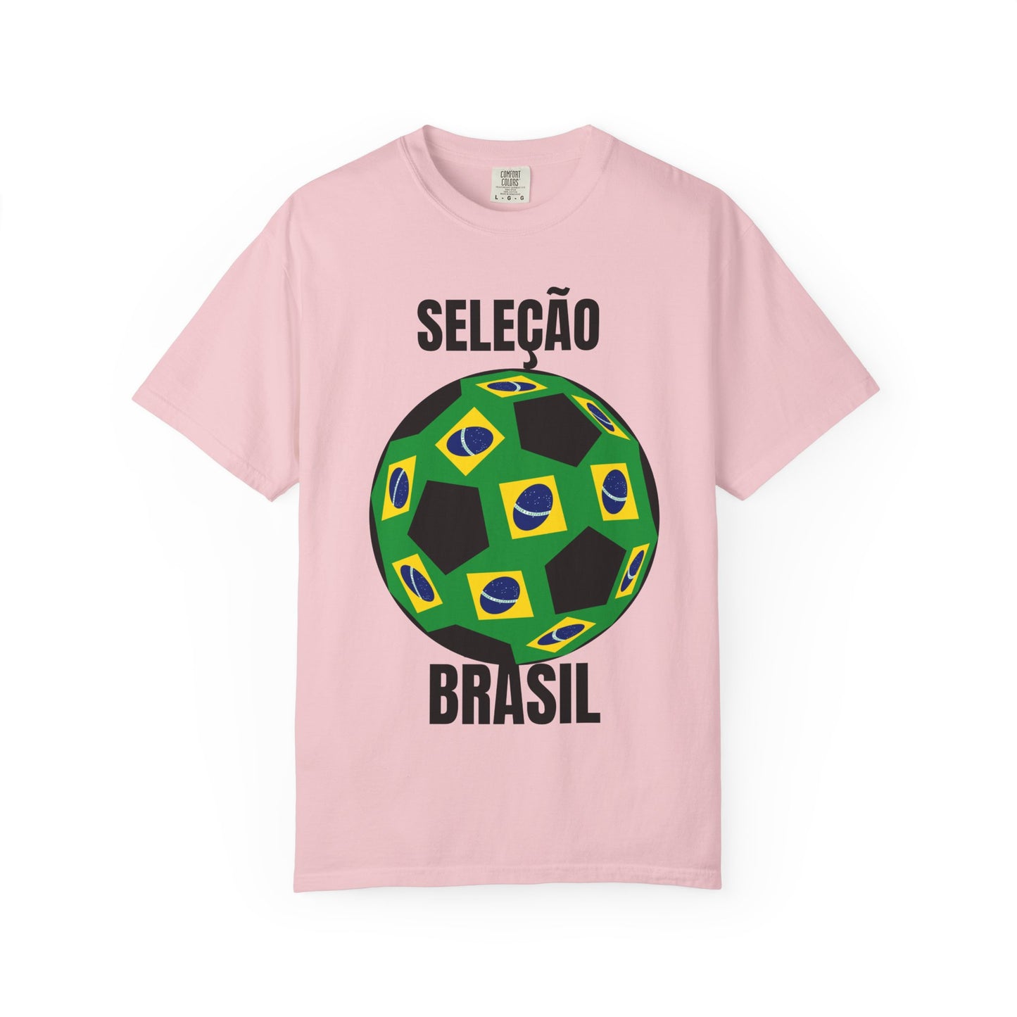 SELEÇÃO Brasil Fan Specialty Soccer Ball Design T Shirt