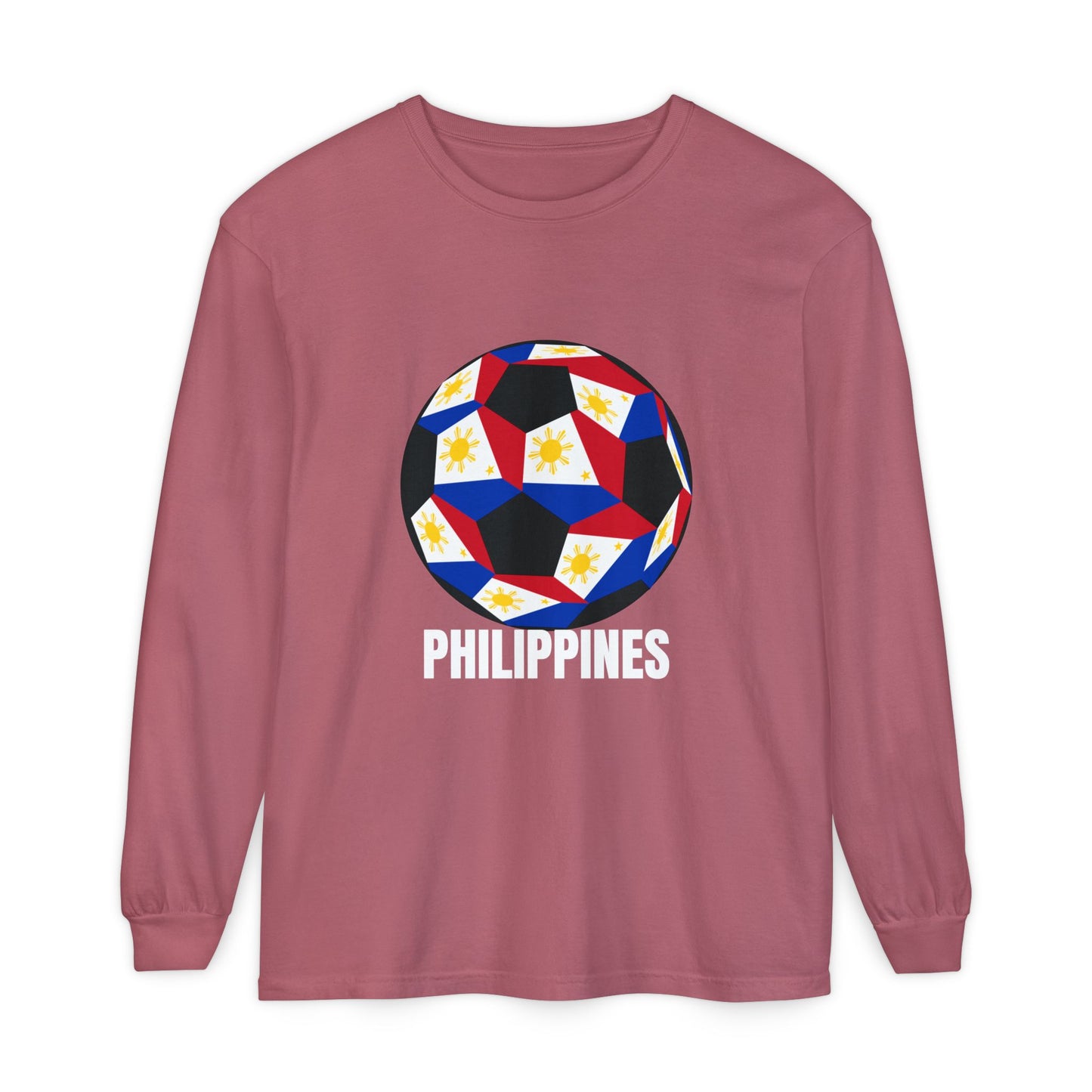 Philippines Fan Specialty Soccer Ball Design Long Sleeve
