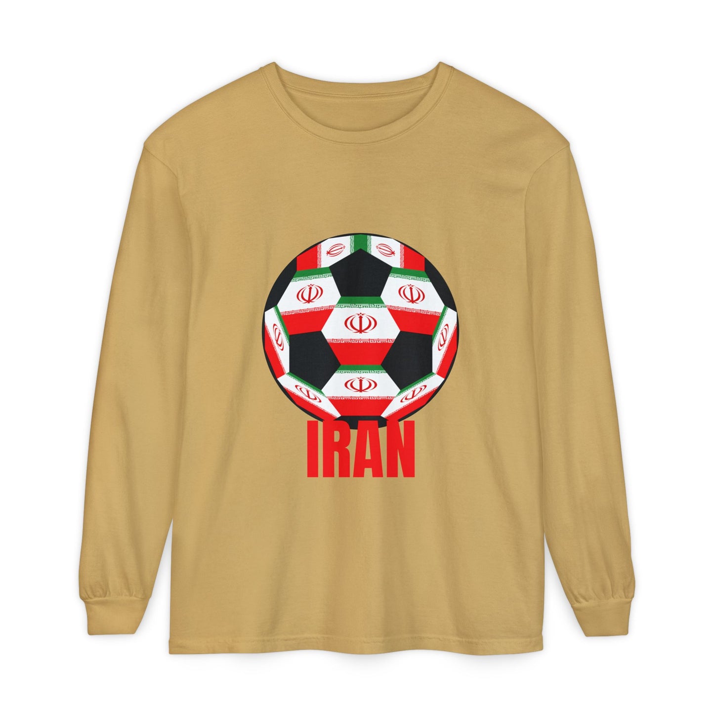 Iran Fan Specialty Soccer Ball Design Long Sleeve