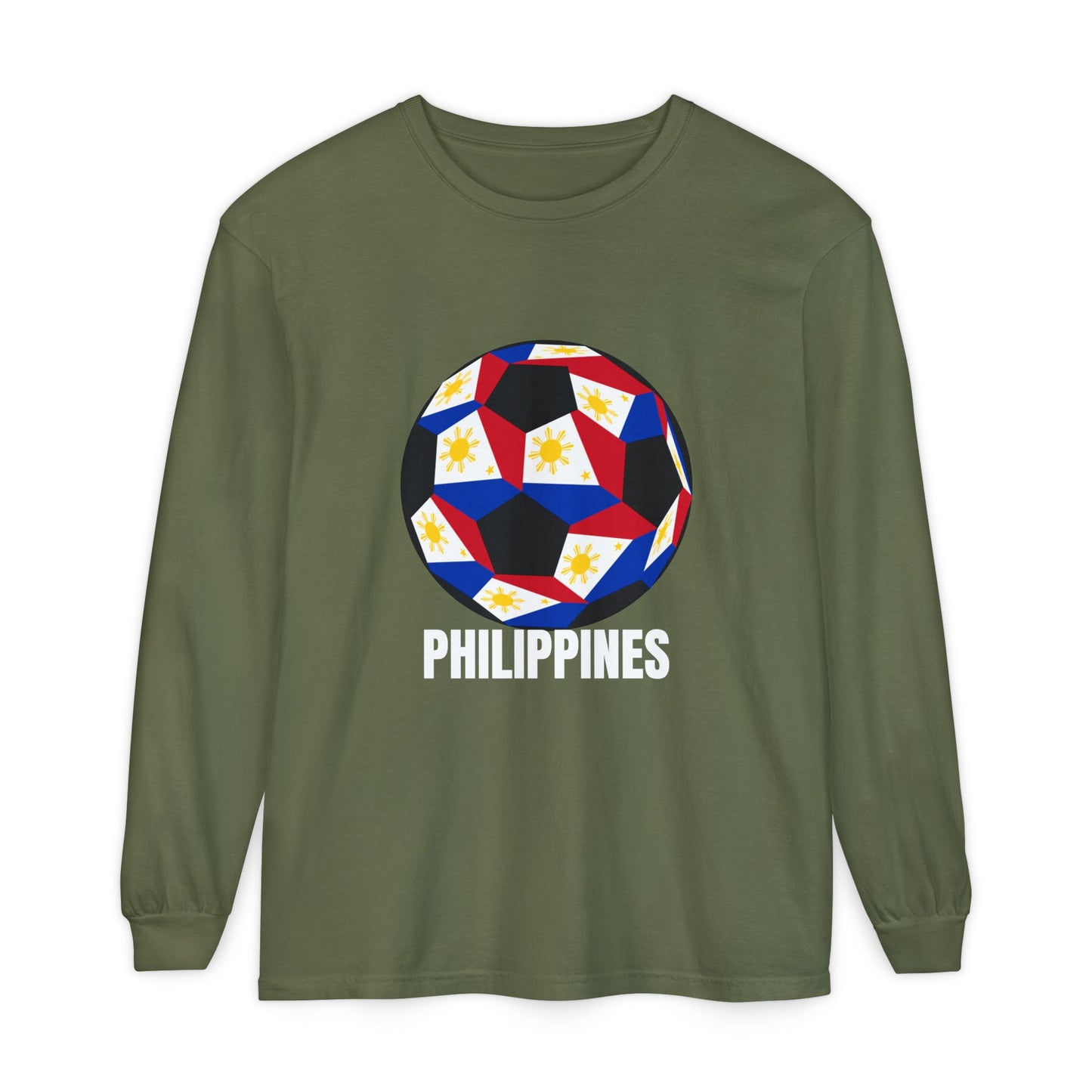 Philippines Fan Specialty Soccer Ball Design Long Sleeve