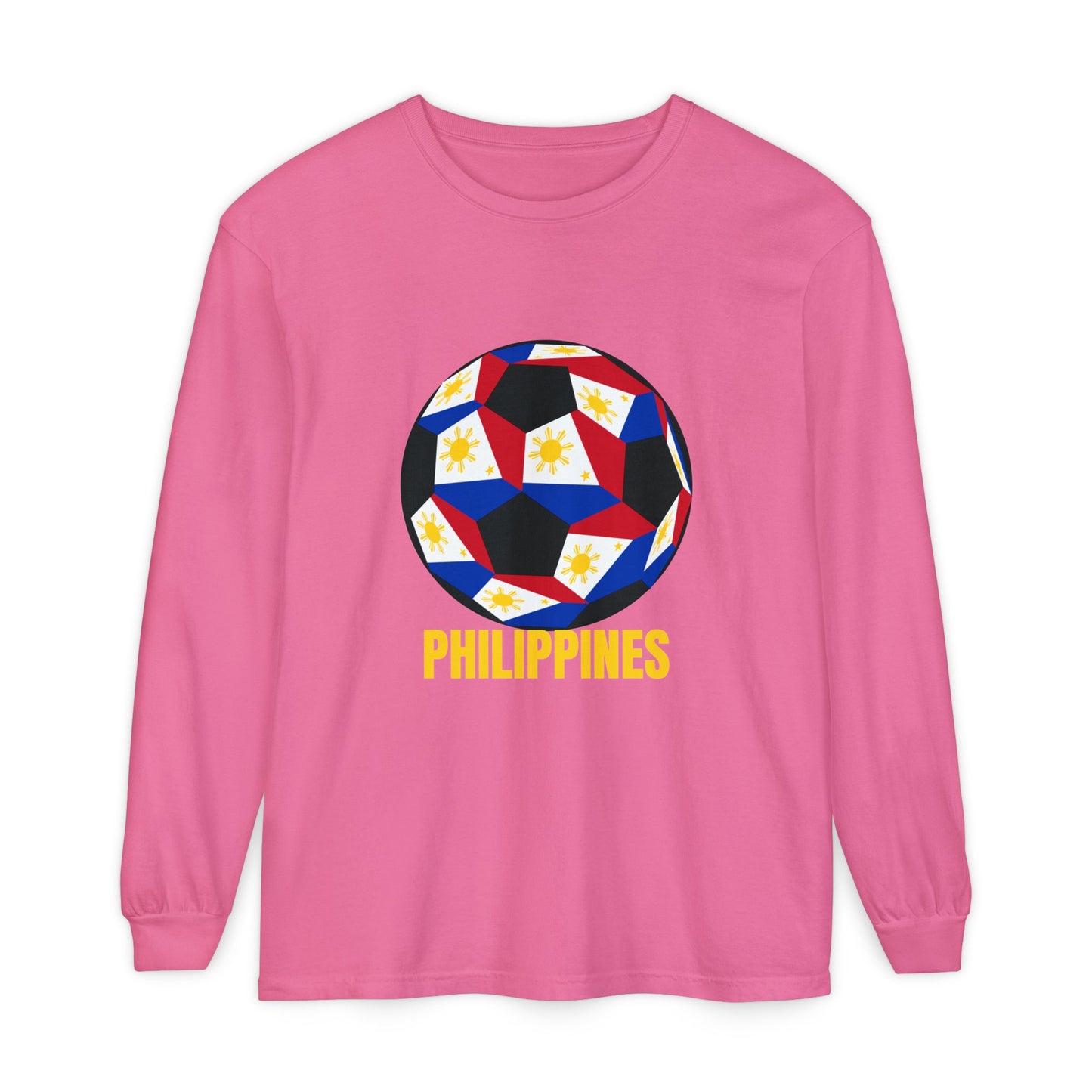 Philippines Fan Specialty Soccer Ball Design Long Sleeve