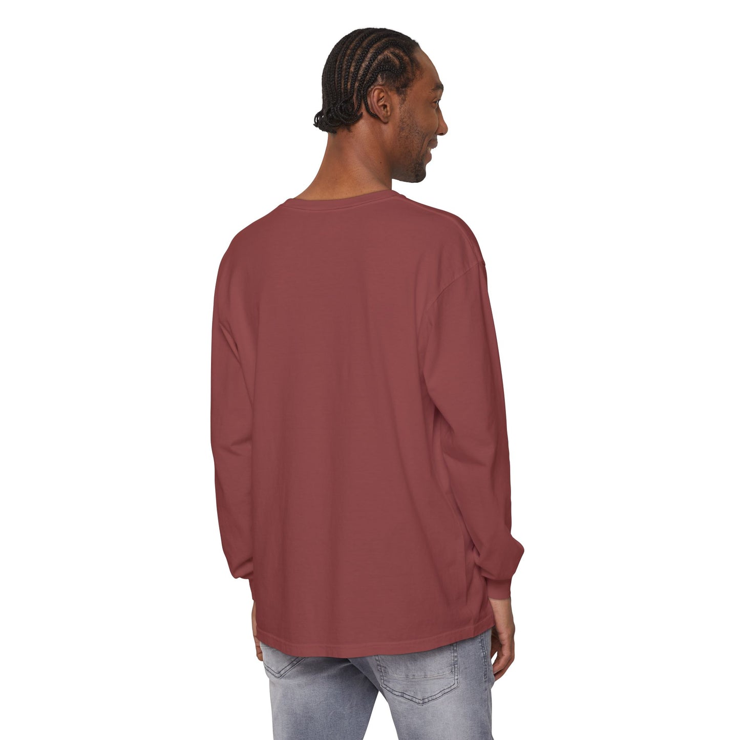 Italia Fan Specialty Soccer Ball Design Long Sleeve Tee