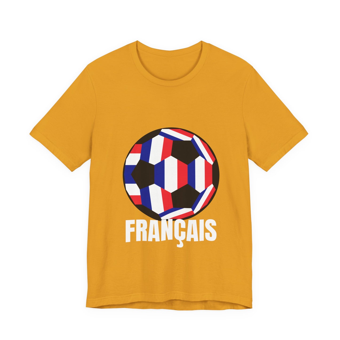 Francais Fan Specialty Soccer Ball Design T Shirt