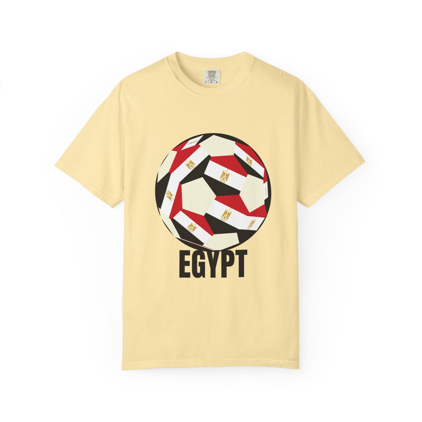 Egypt Fan Specialty Soccer Ball Design T Shirt