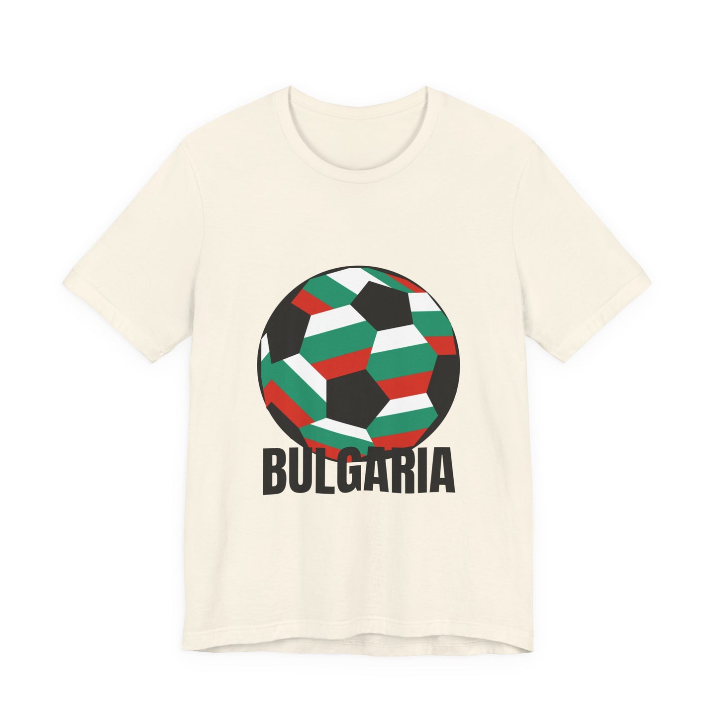 Bulgaria Fan Specialty Soccer Ball Design T Shirt