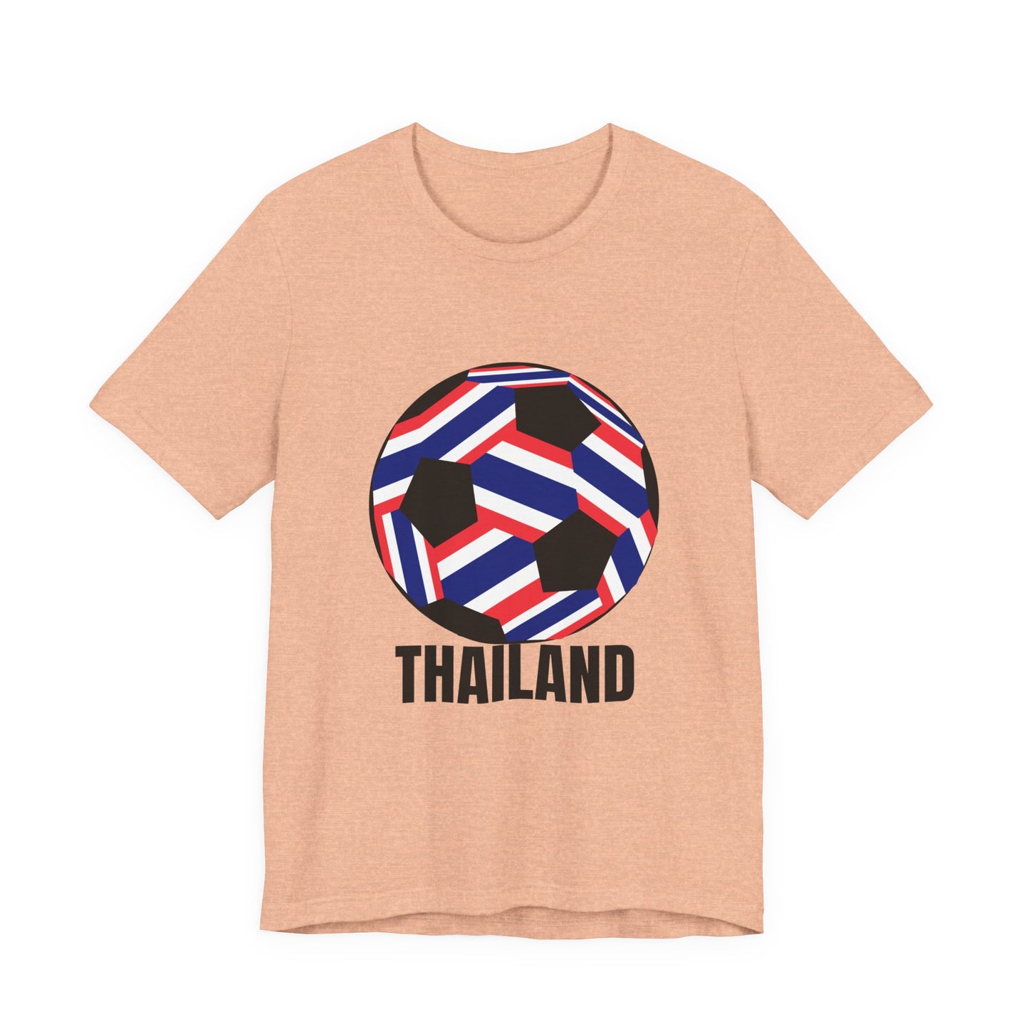 Thailand Fan Specialty Soccer Ball Design T Shirt