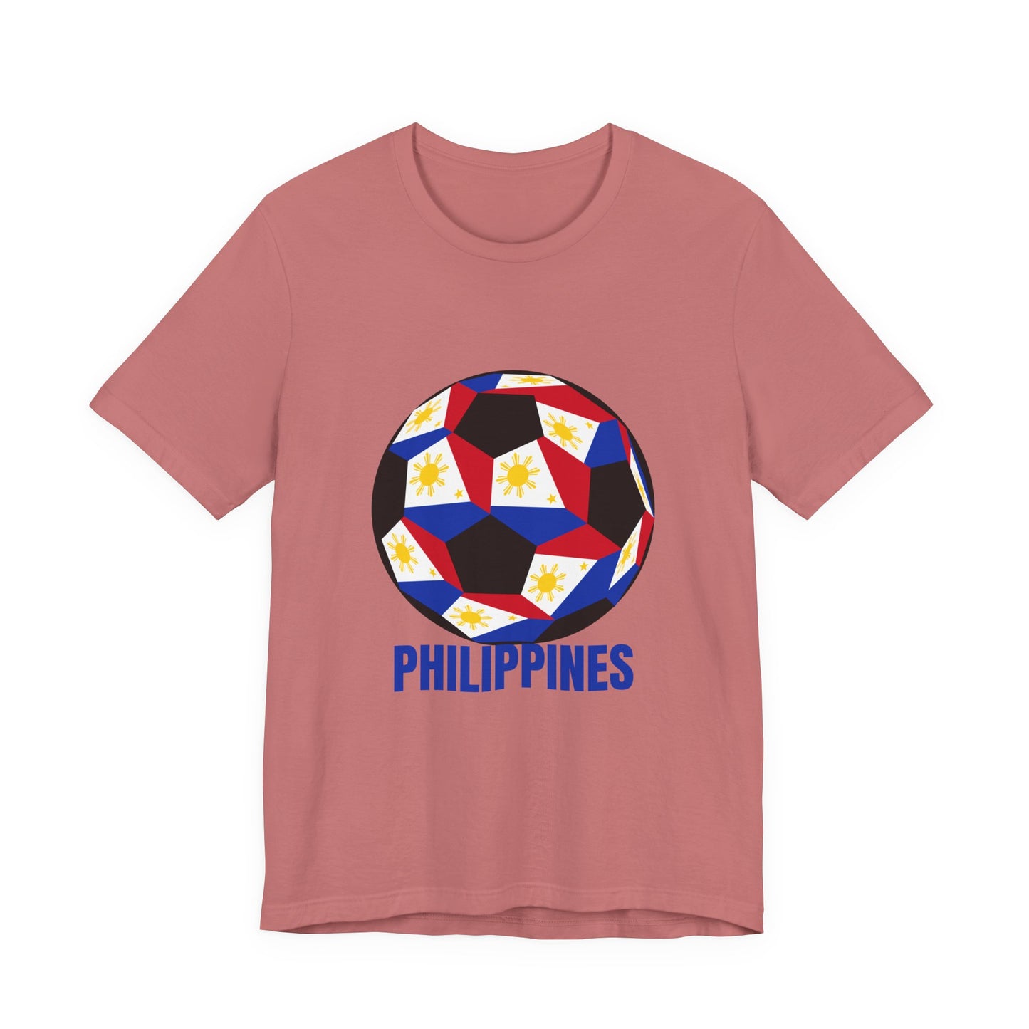 Philippines Fan Specialty Soccer Ball Design T Shirt