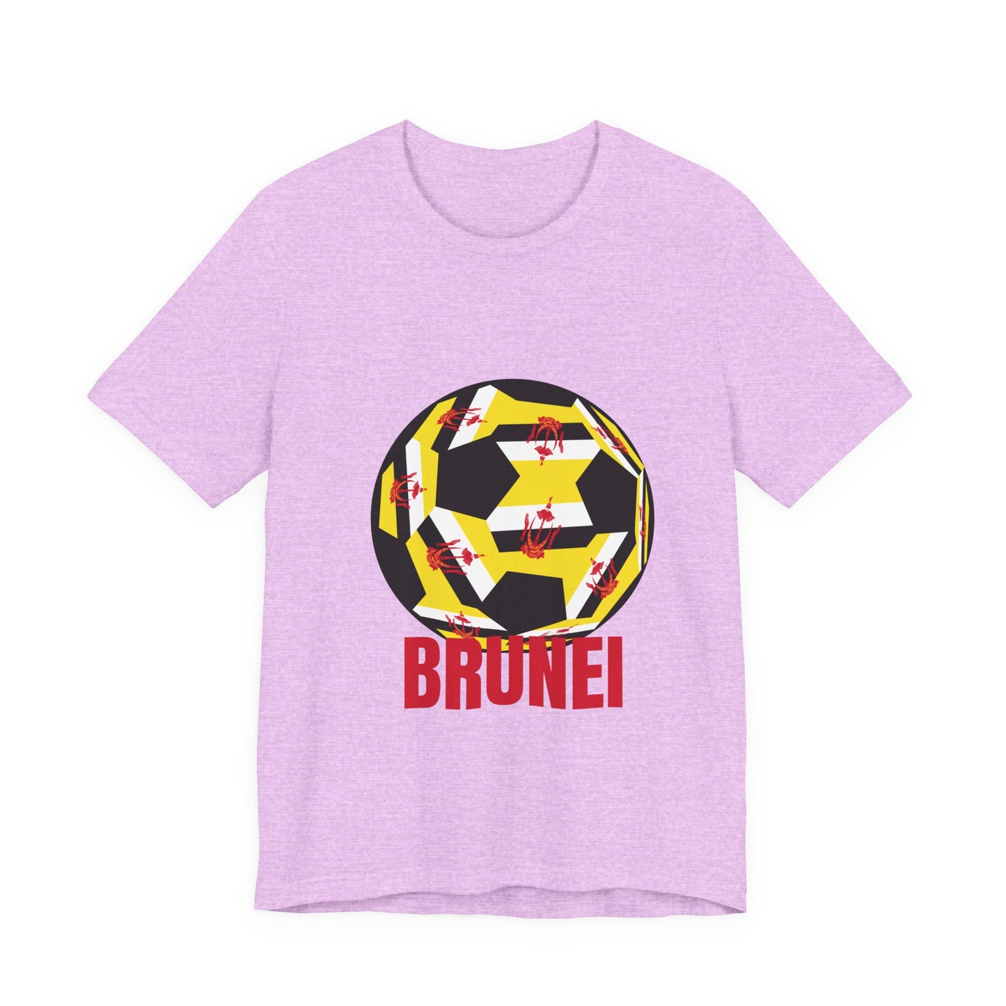 Brunei Fan Specialty Soccer Ball Design T Shirt