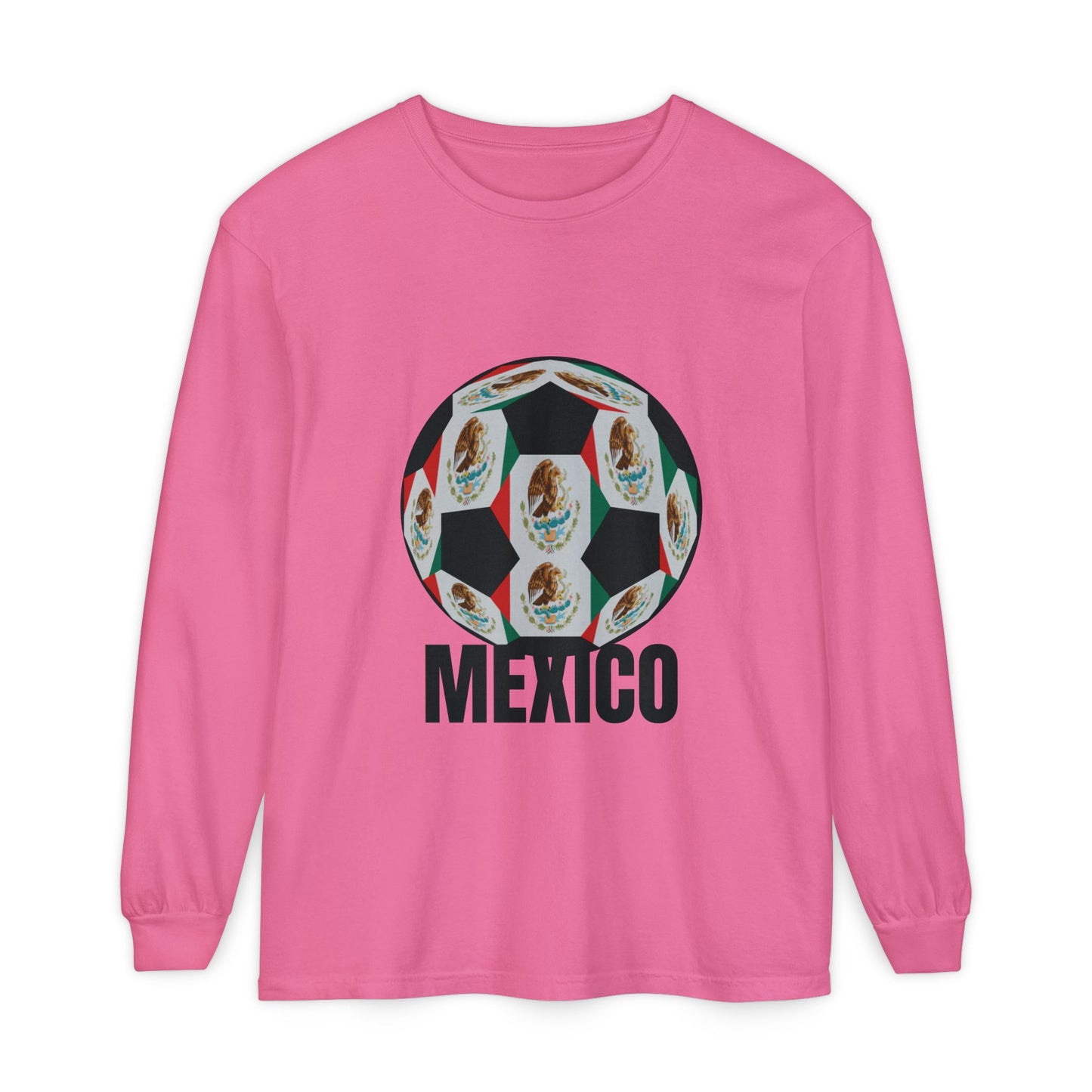 Fan Specialty Soccer Ball Design  Long Sleeve T-Shirt