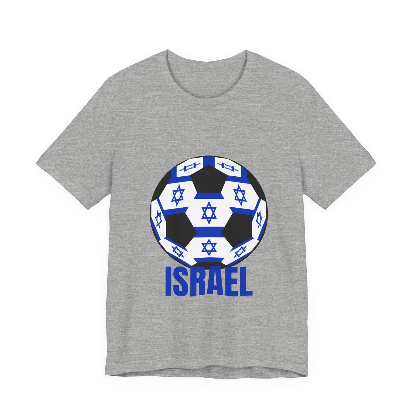 Israel Fan Specialty Soccer Ball Design T Shirt