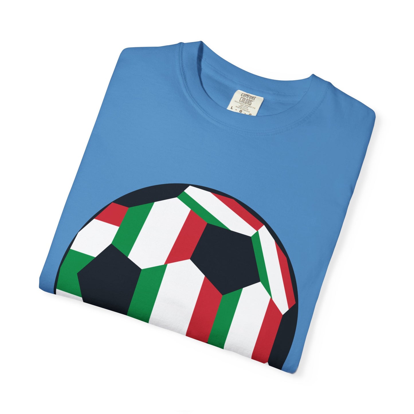 Italia Fan Specialty Soccer Ball Design T Shirt