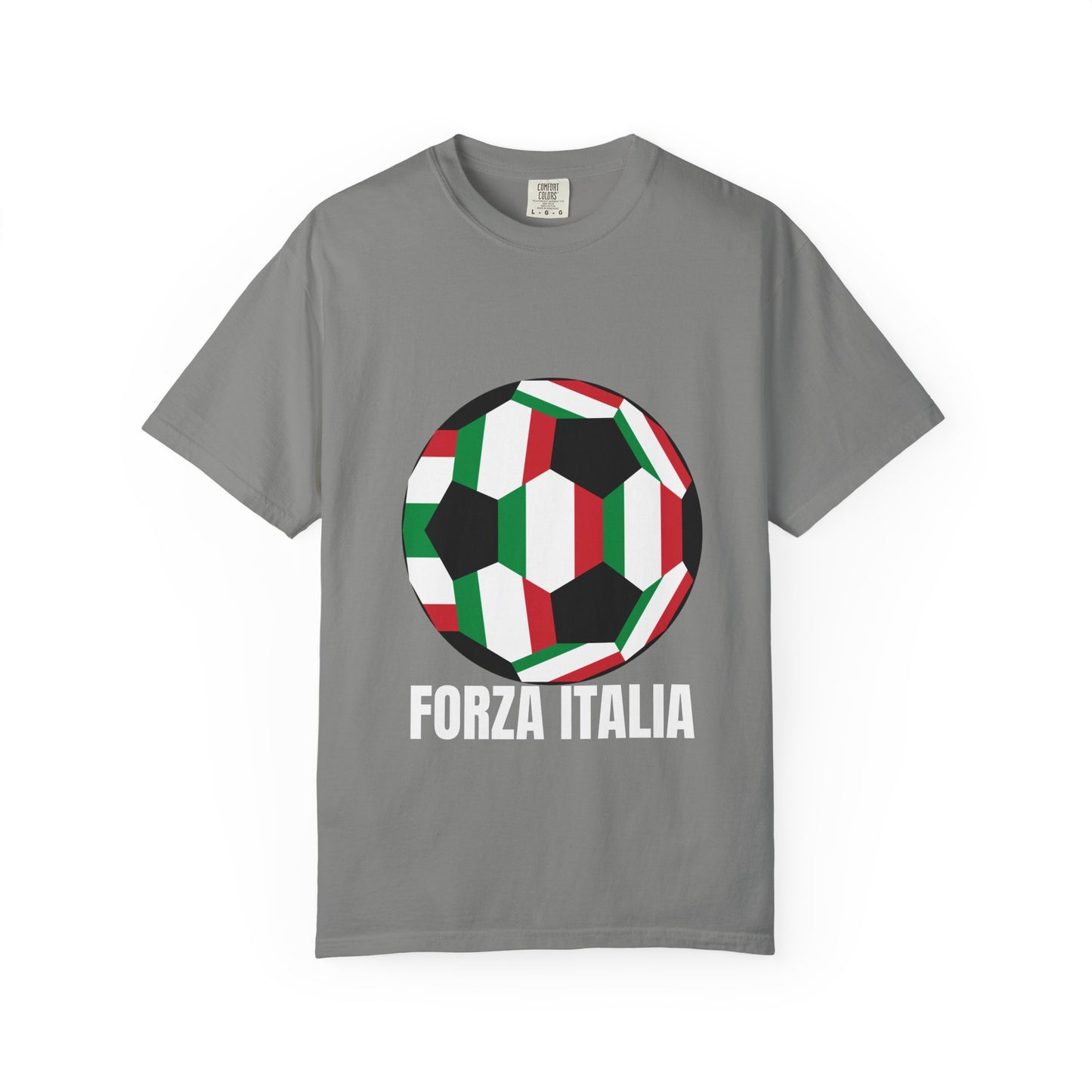 Forza Italia Fan Specialty Soccer Ball Design T Shirt