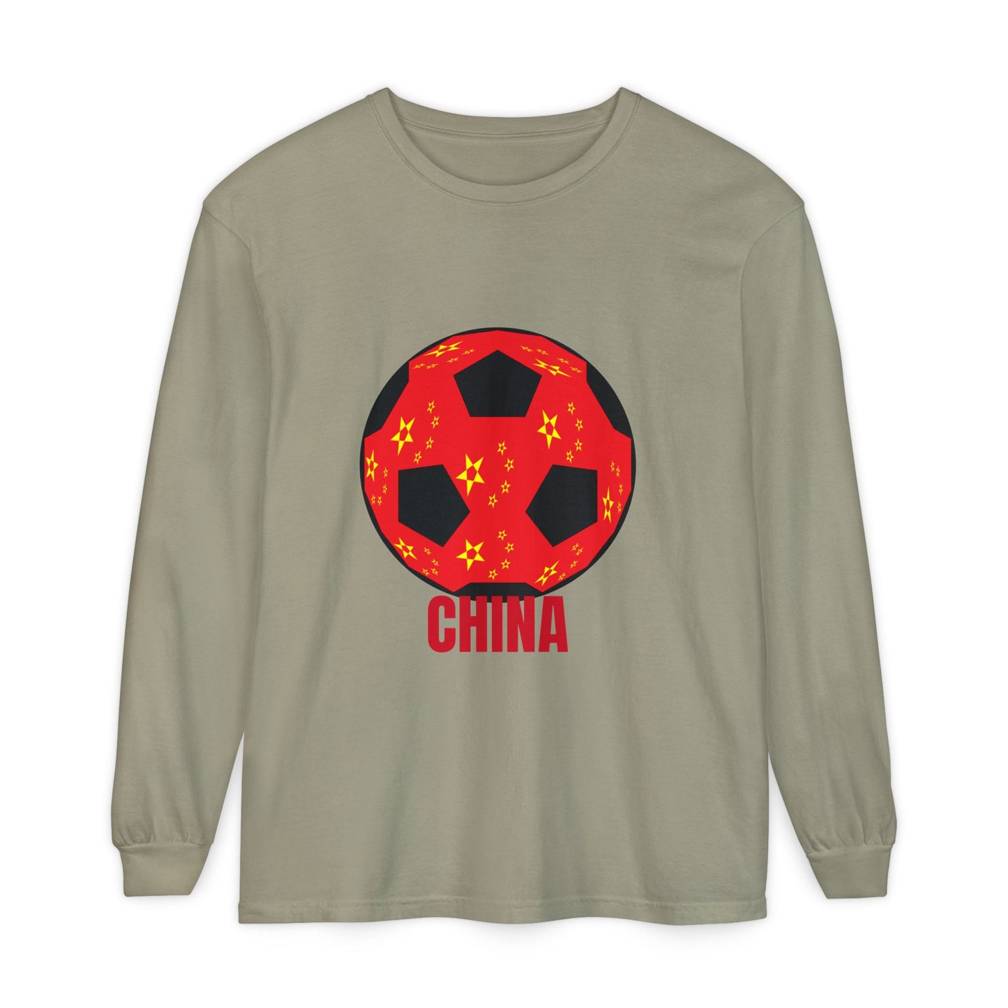 China Fan Specialty Soccer Ball Design Long Sleeve
