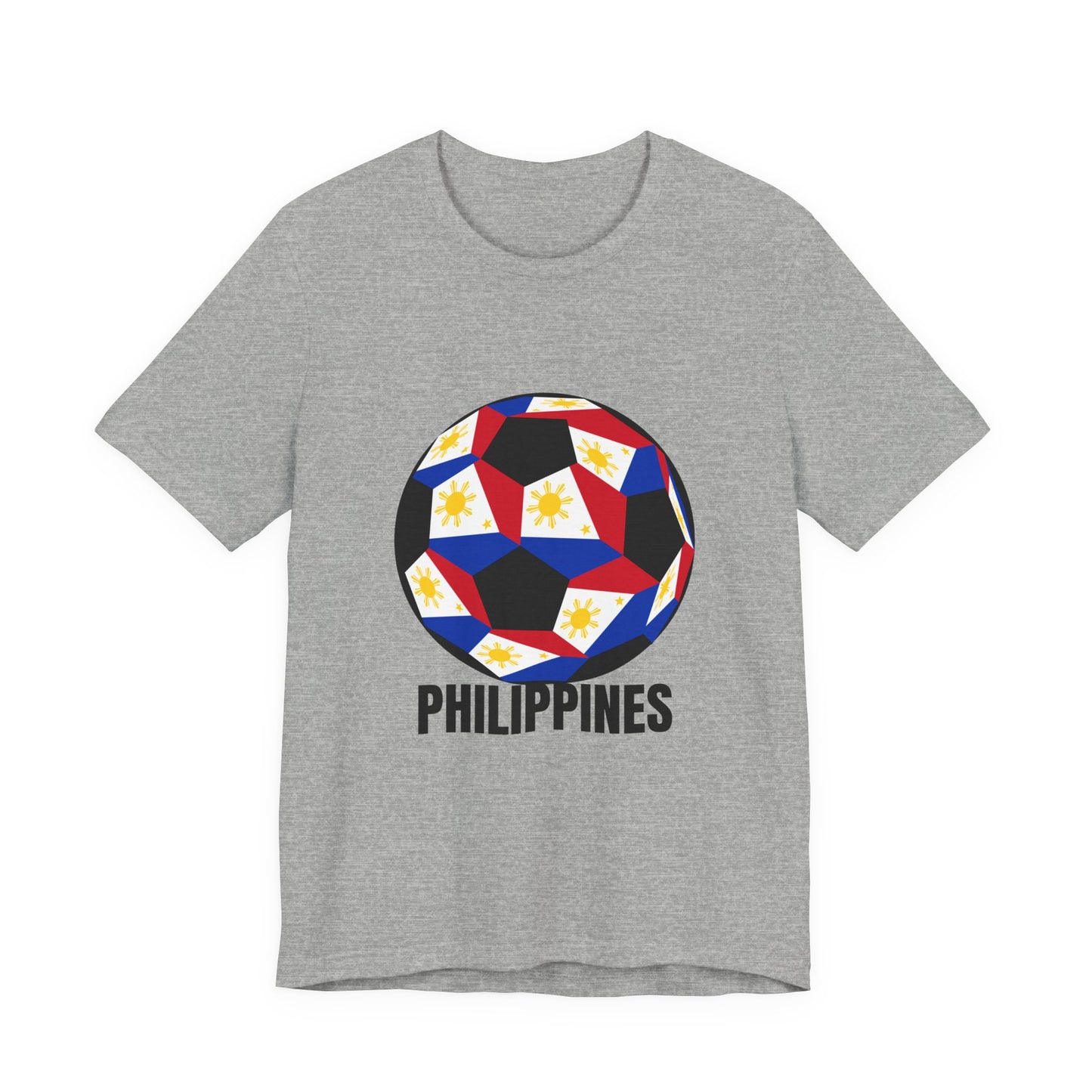 Philippines Fan Specialty Soccer Ball Design T Shirt