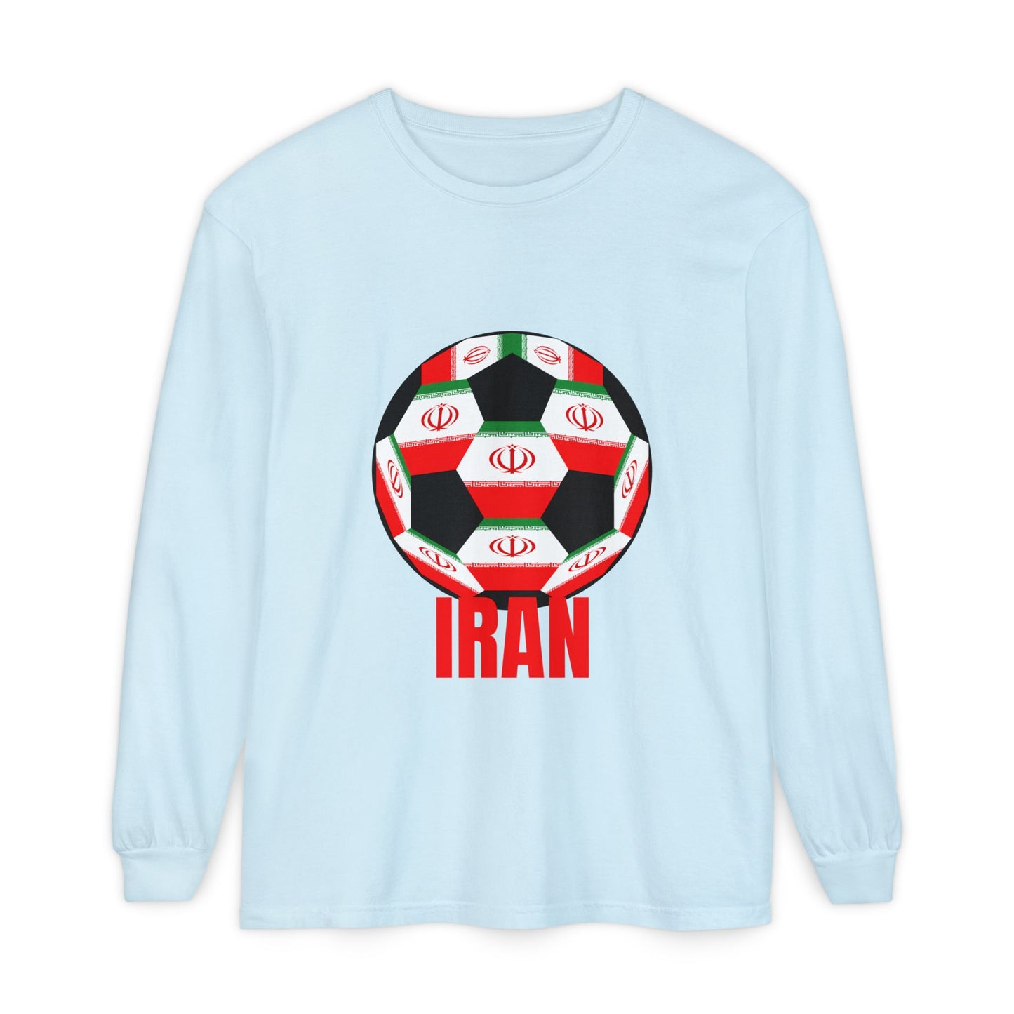 Iran Fan Specialty Soccer Ball Design Long Sleeve