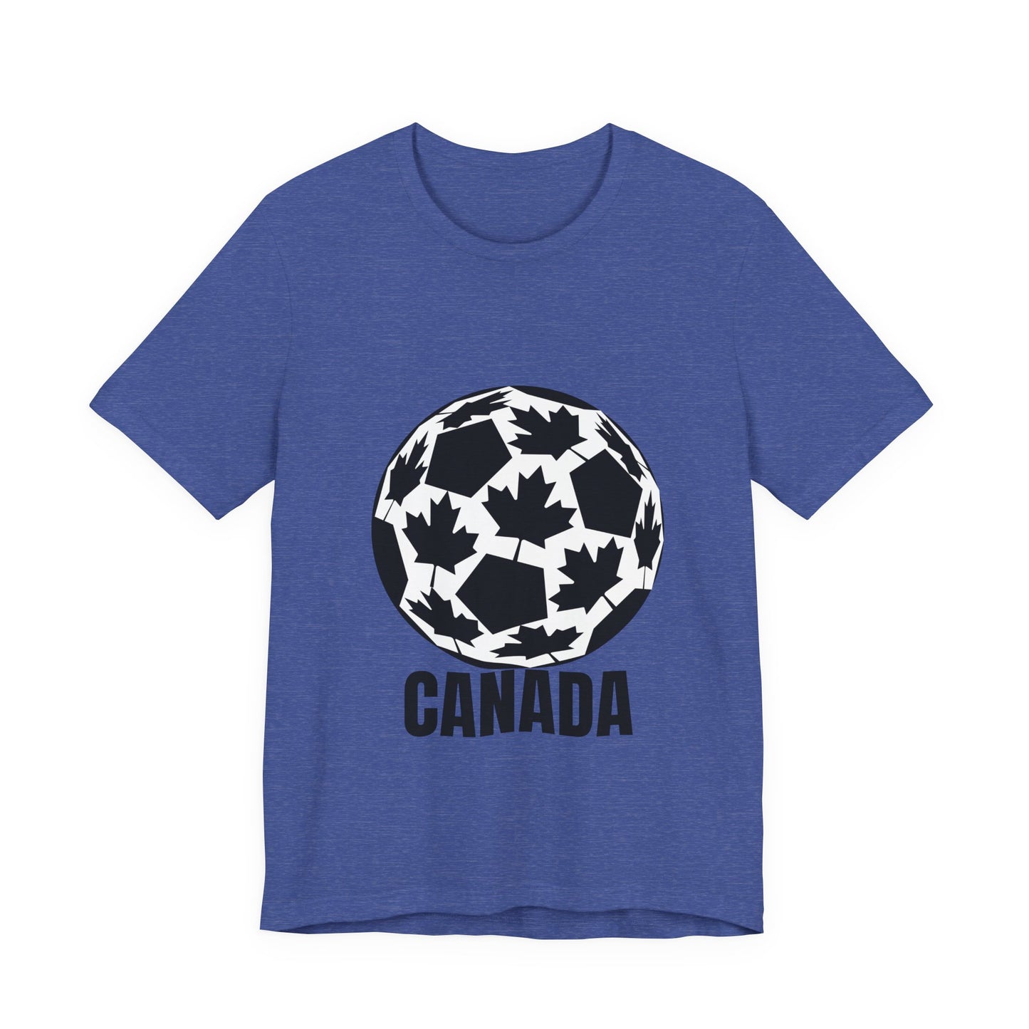 Canada Fan Specialty Soccer Ball Design T Shirt
