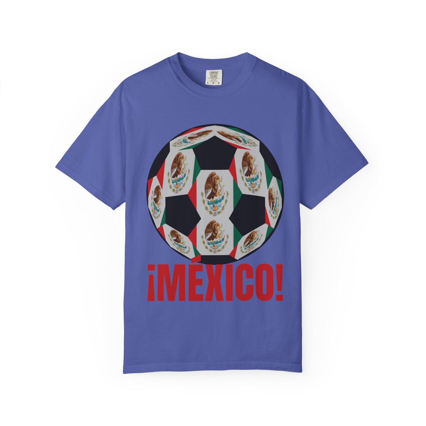 ¡MEXICO!  Fan Specialty Soccer Ball Design T Shirt