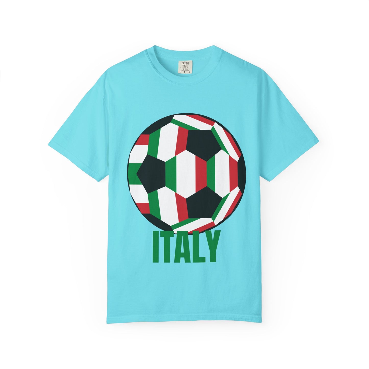 Italy Soccer Tee — Italian Flag Football Shirt