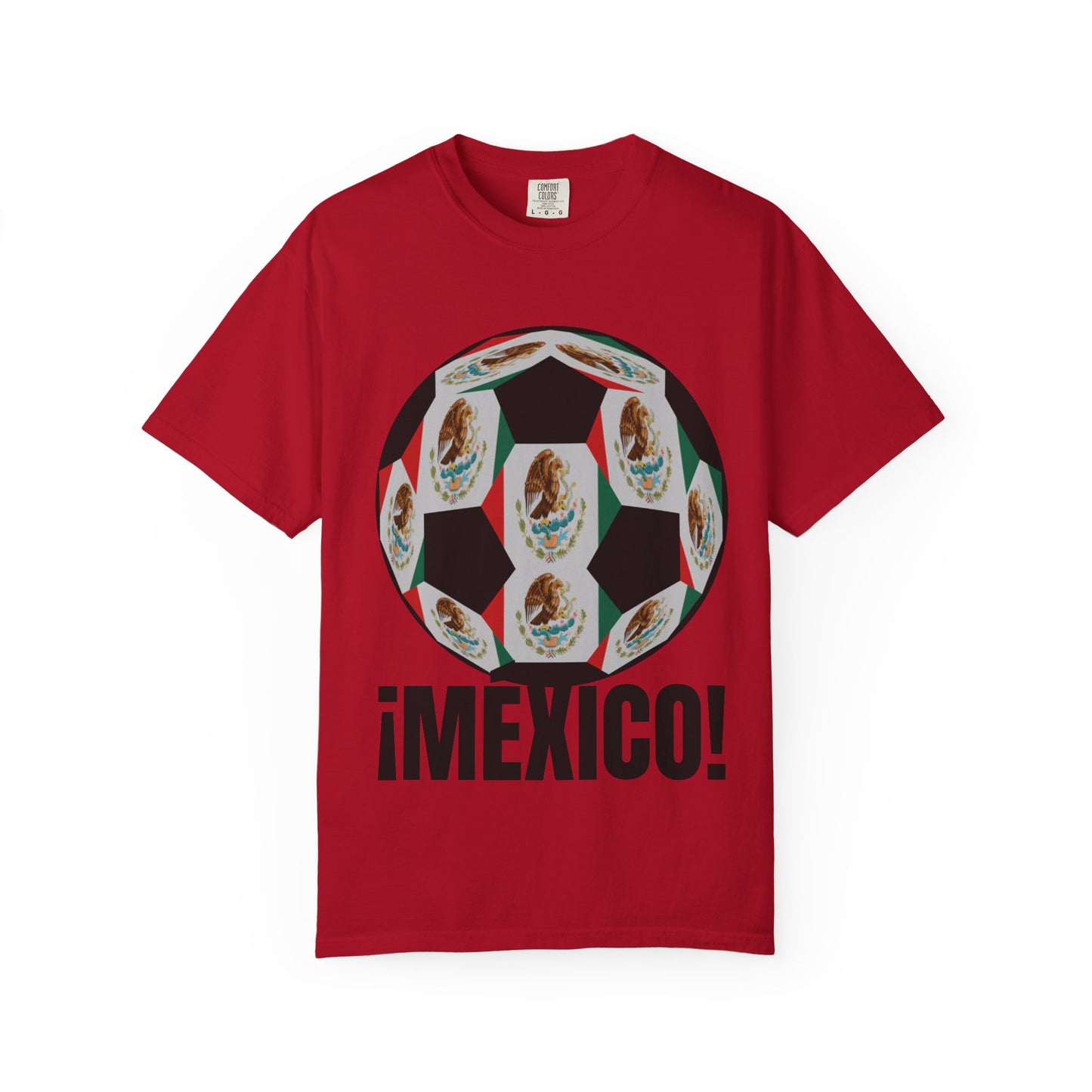 ¡MEXICO!  Fan Specialty Soccer Ball Design T Shirt