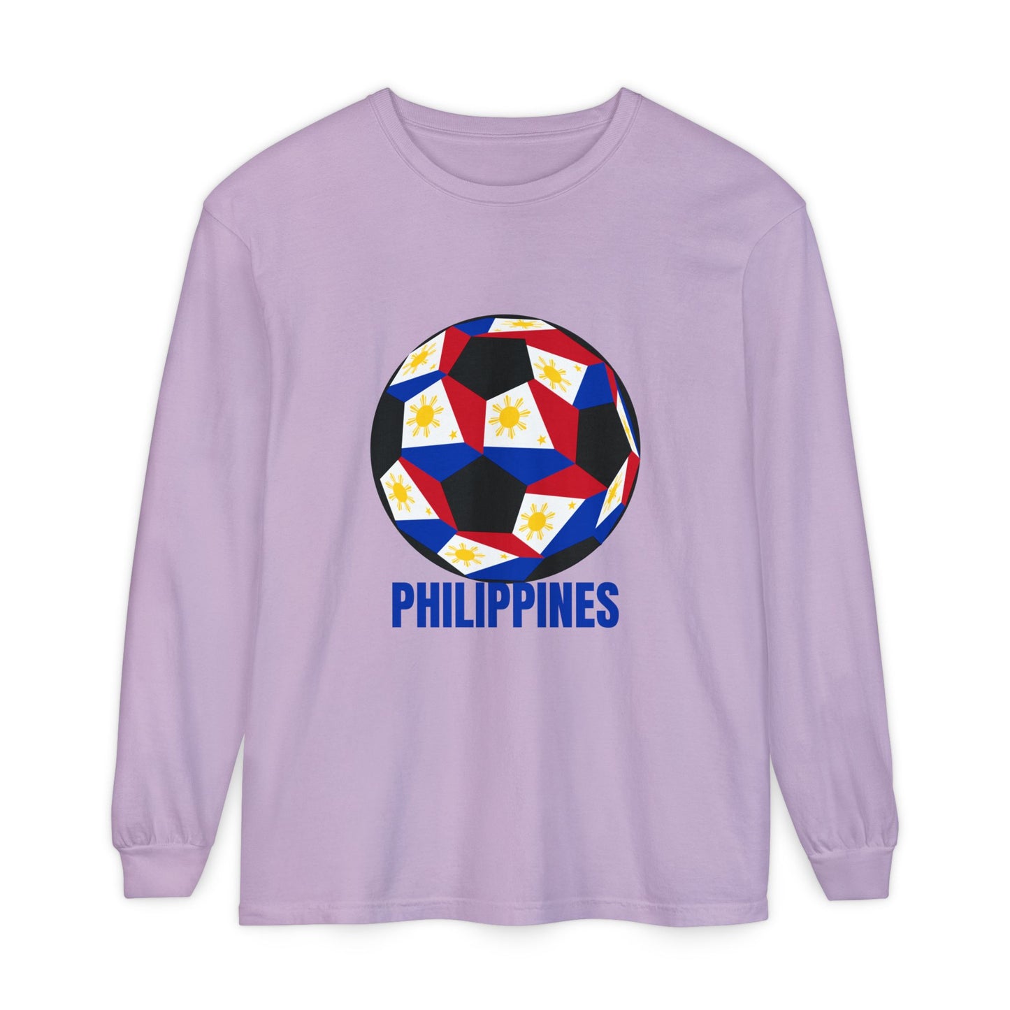 Philippines Fan Specialty Soccer Ball Design Long Sleeve