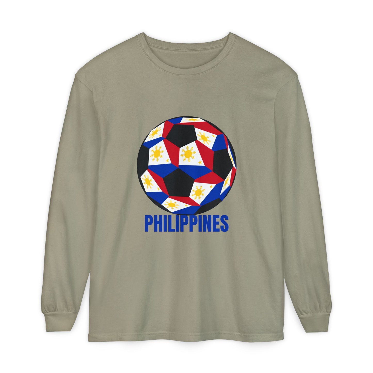 Philippines Fan Specialty Soccer Ball Design Long Sleeve