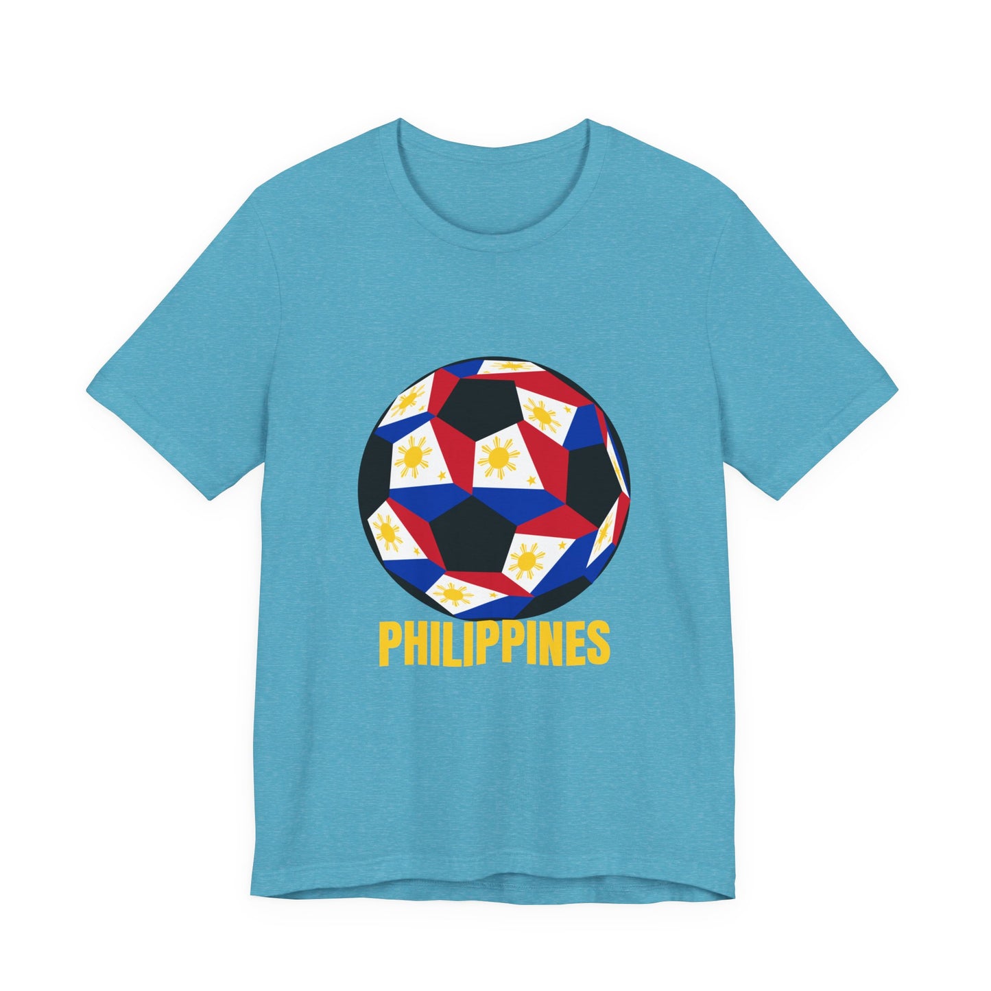 Philippines Fan Specialty Soccer Ball Design T Shirt