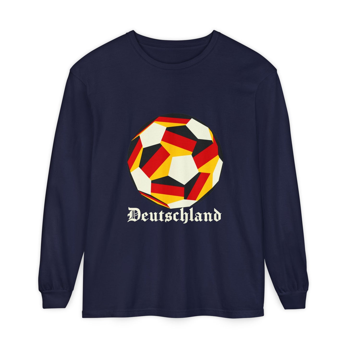 Germany Fan Specialty Soccer Ball Design Long Sleeve