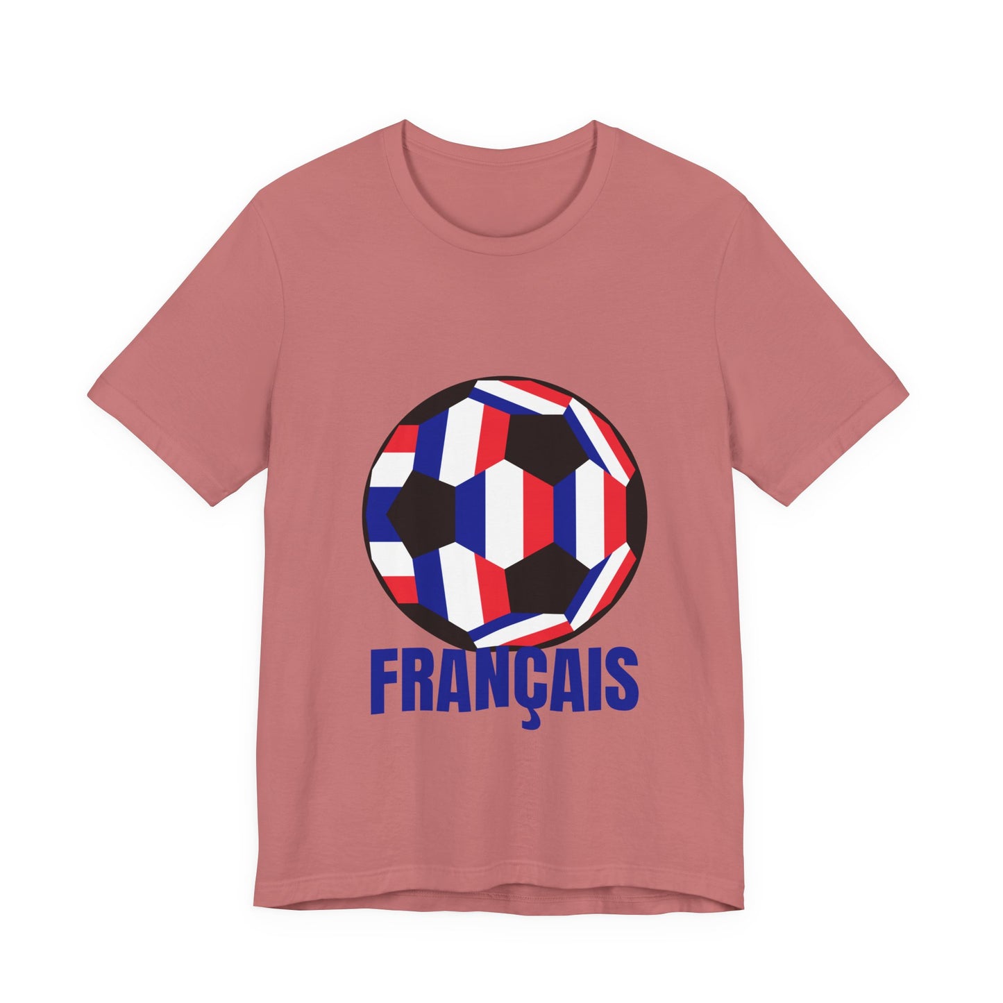 Francais Fan Specialty Soccer Ball Design T Shirt