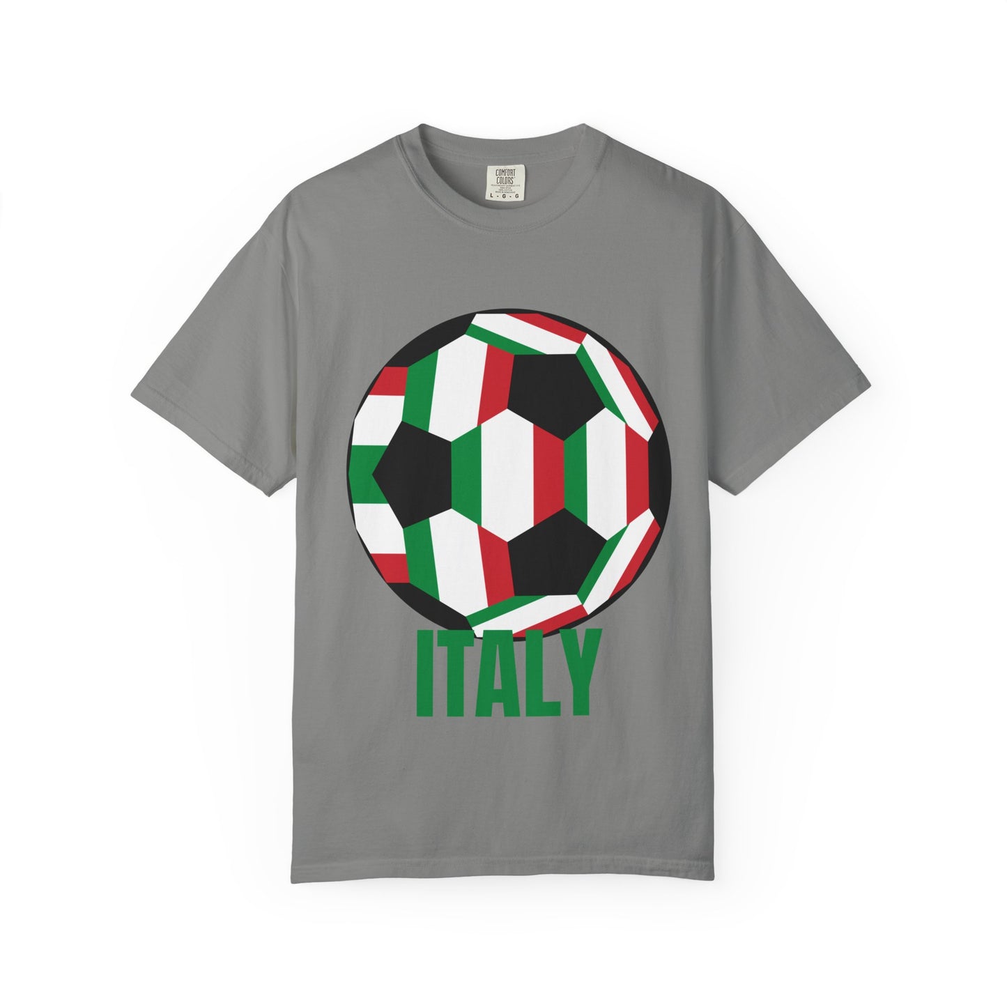 Italy Soccer Tee — Italian Flag Football Shirt