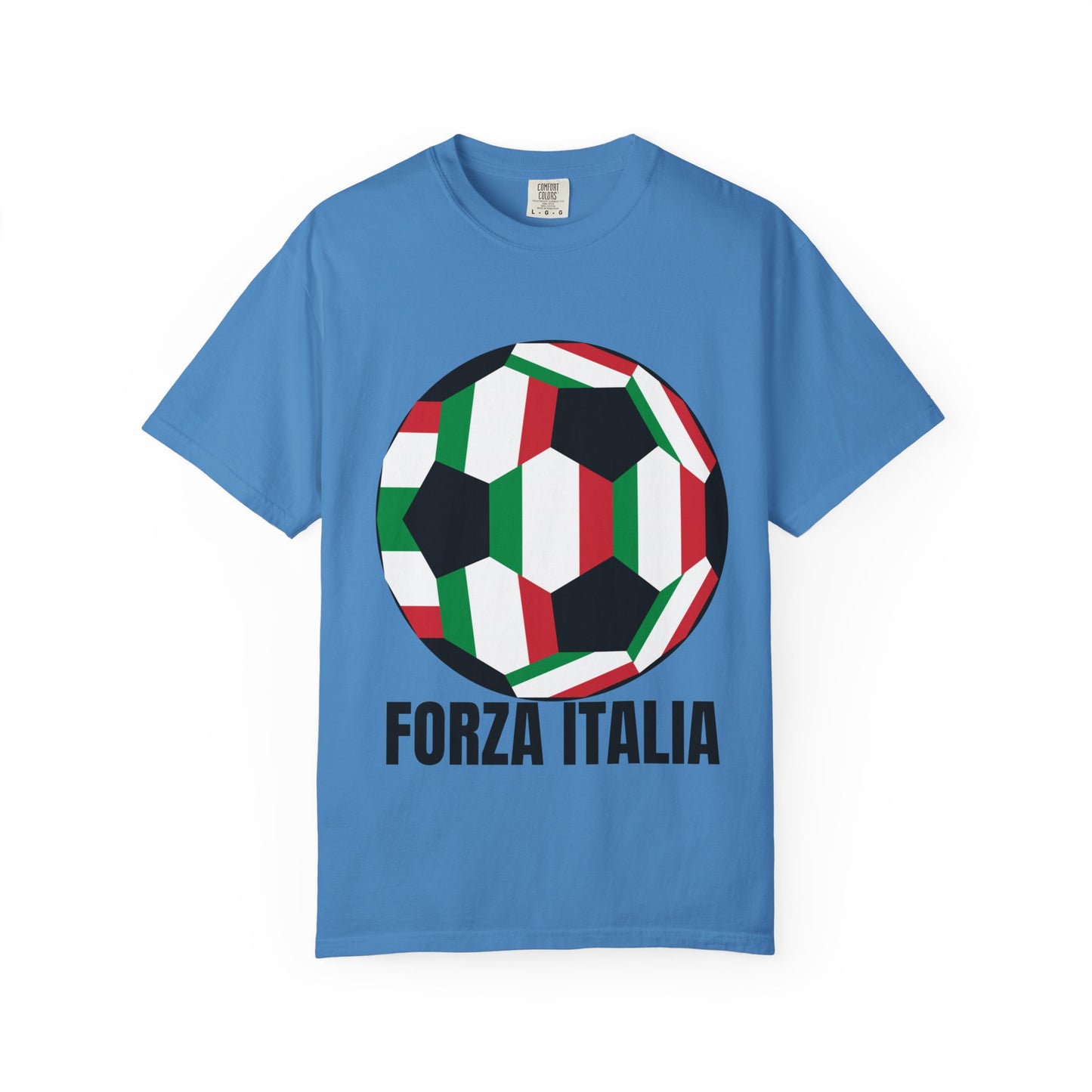 Forza Italia Fan Specialty Soccer Ball Design T Shirt