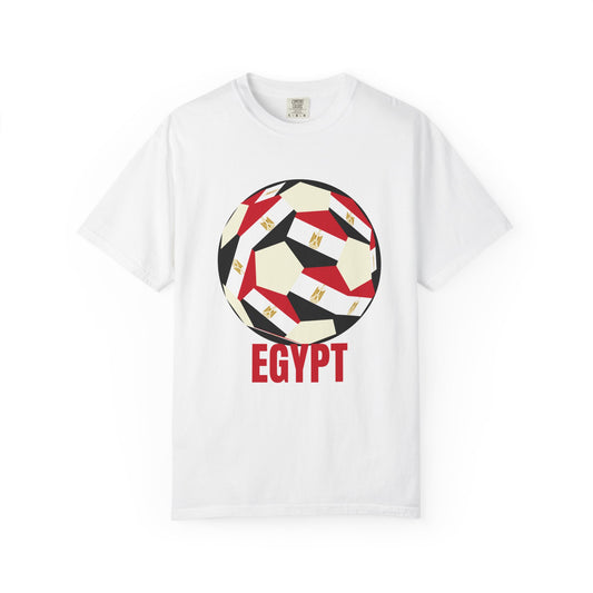 Egypt Fan Specialty Soccer Ball Design T Shirt