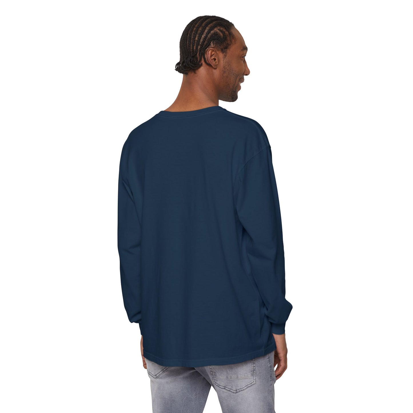 Bahamas Fan Specialty Soccer Ball Design Long Sleeve Tee