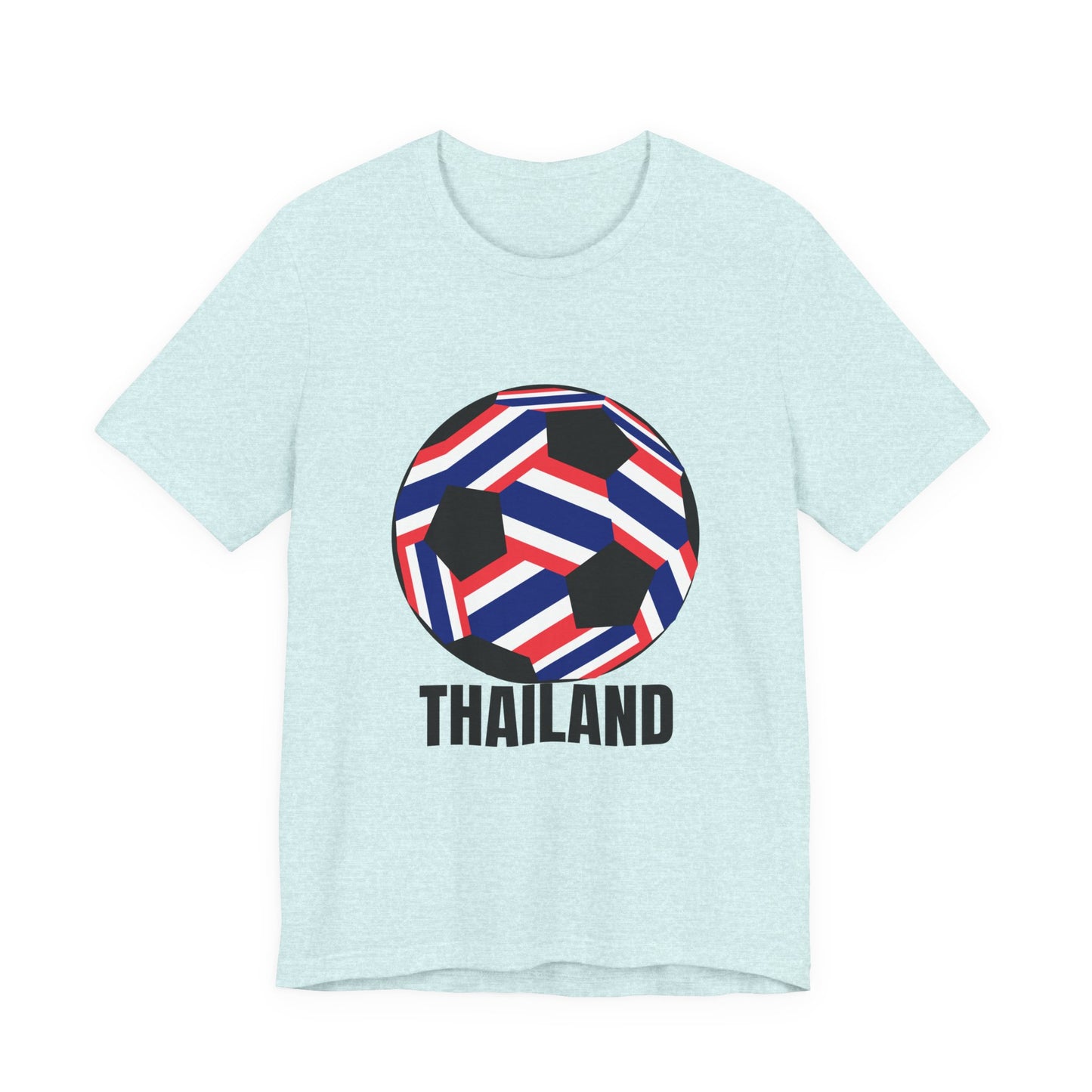Thailand Fan Specialty Soccer Ball Design T Shirt