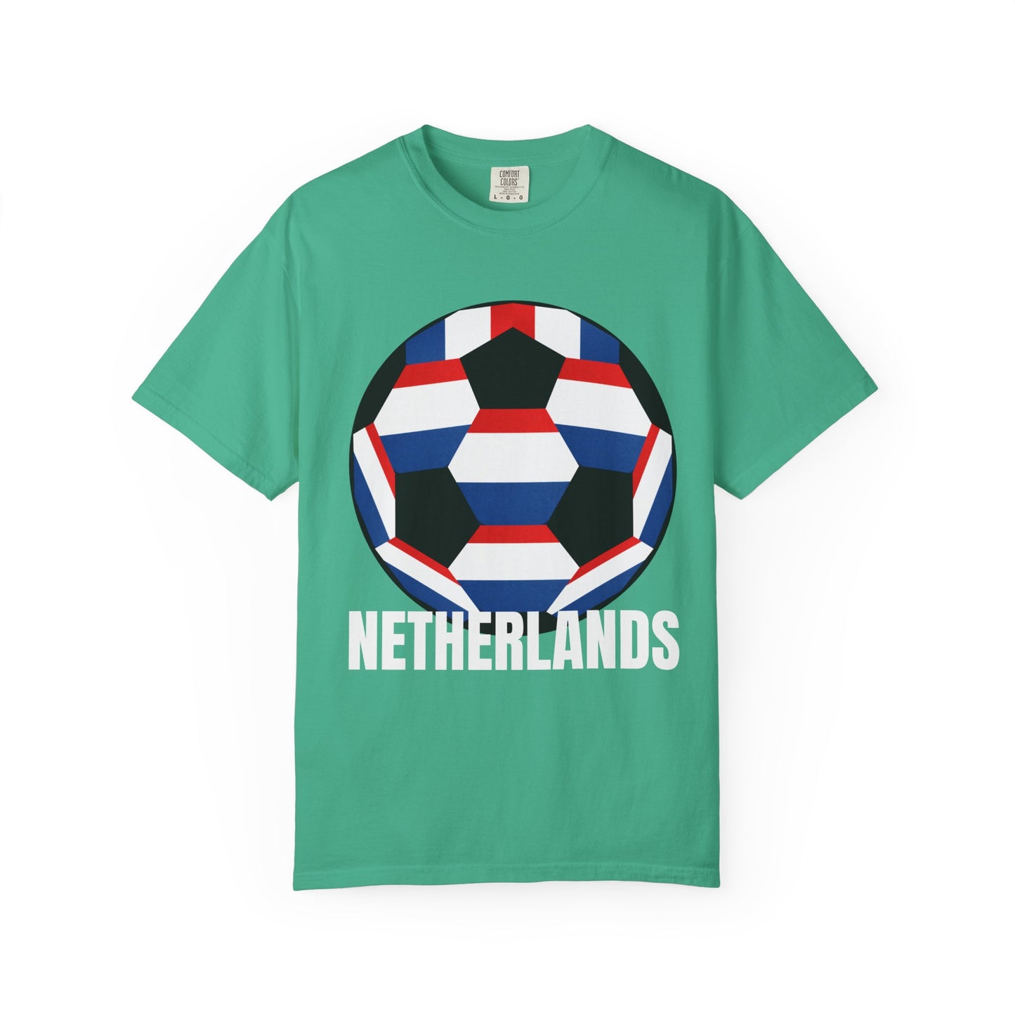 Netherlands Fan Specialty Soccer Ball Design T Shirt