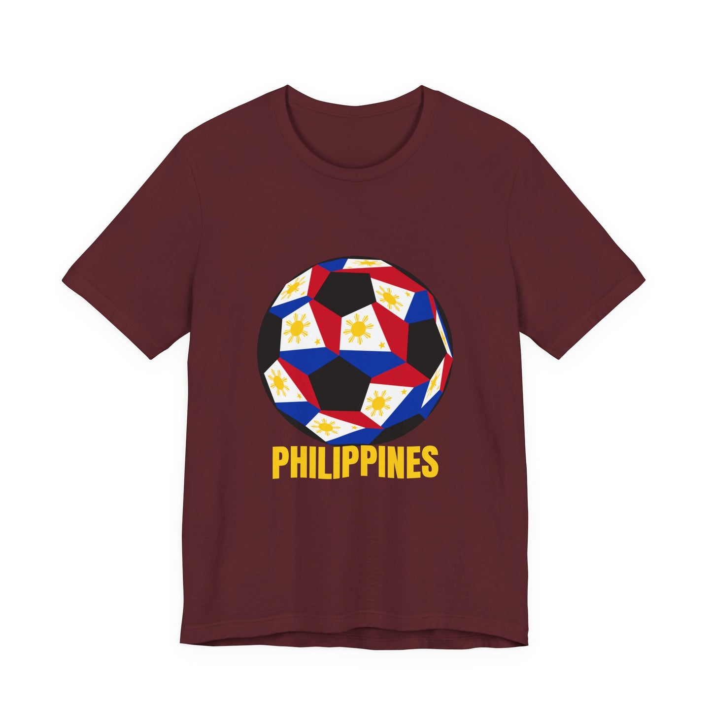 Philippines Fan Specialty Soccer Ball Design T Shirt